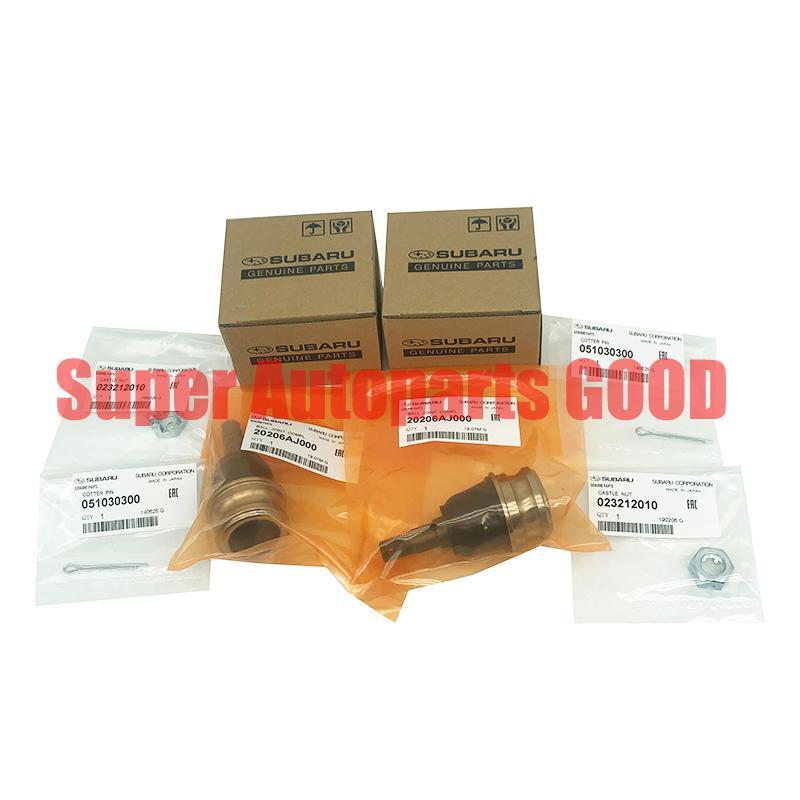 1990-18 Subaru Suspension Front Lower Ball Joint & Nut & Pin Set Of 2 2026AJ000