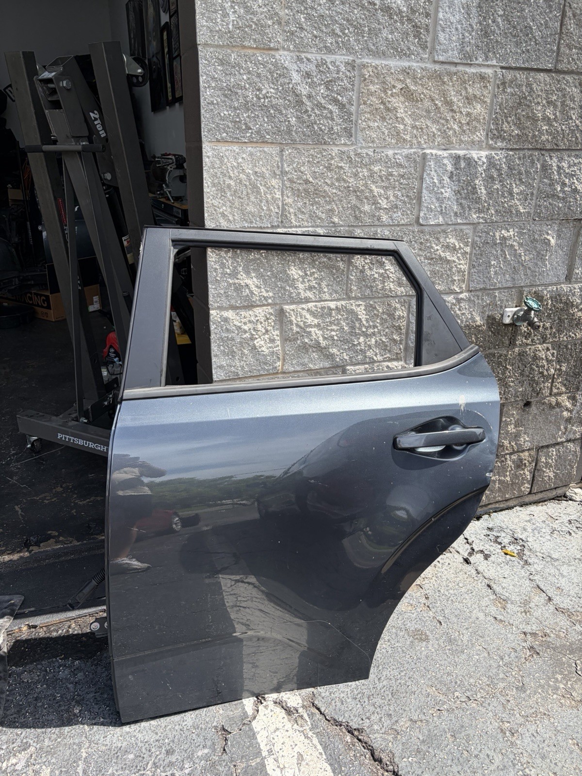 2020 - 2025 KIA SOUL REAR LEFT DRIVER SIDE DOOR SHELL PANEL OEM WHITE_SWP