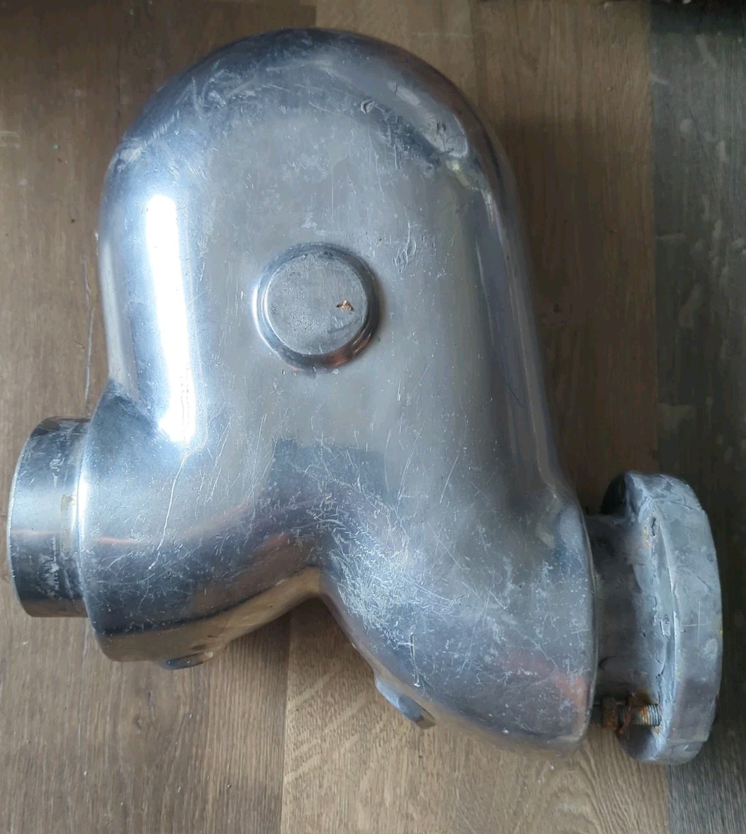 Vintage Marine Exhaust Riser Snail 