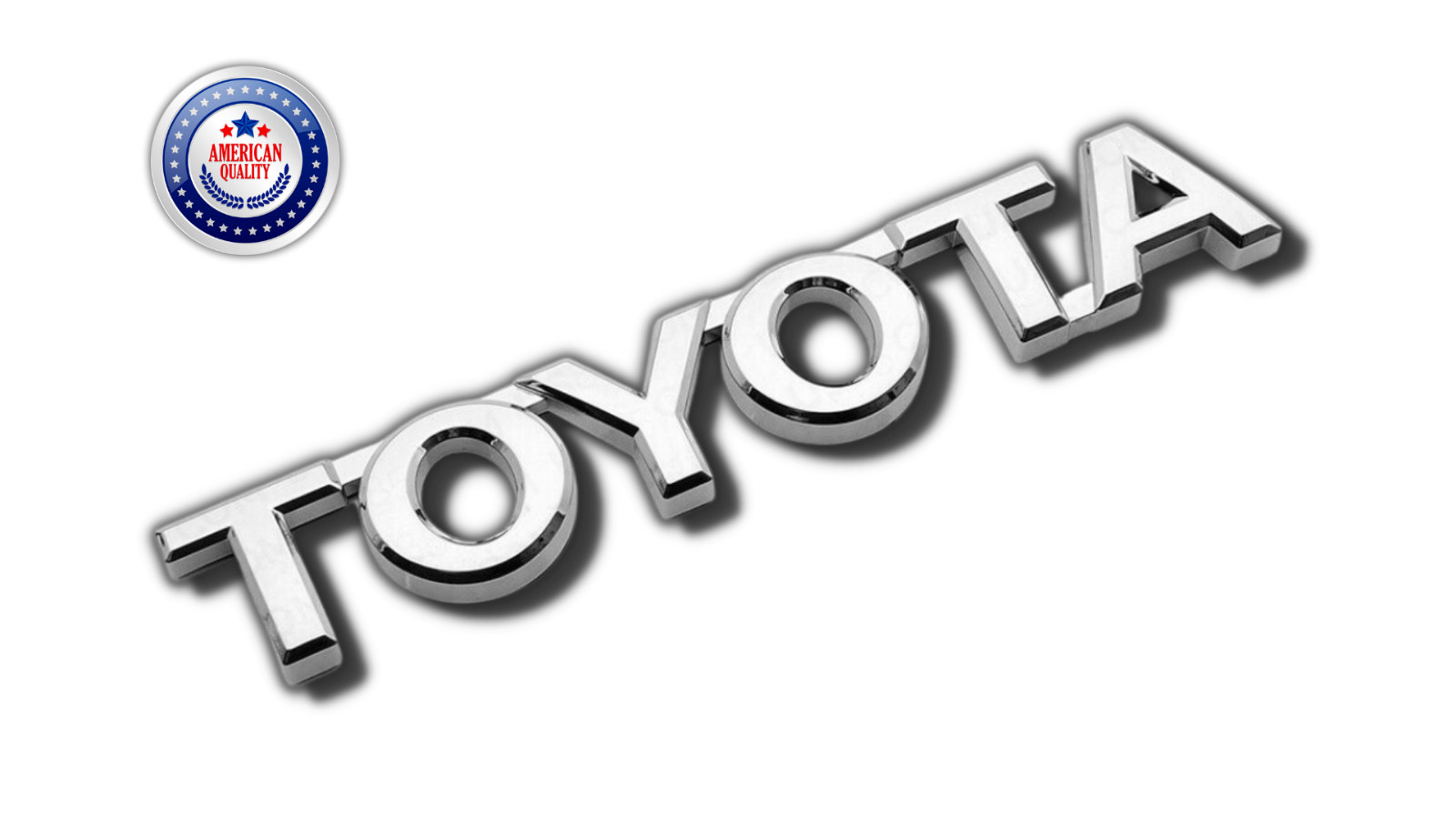 For 10-16 Tacoma Toyota Chrome Letter Tailgate Nameplate Emblem Badge Logo