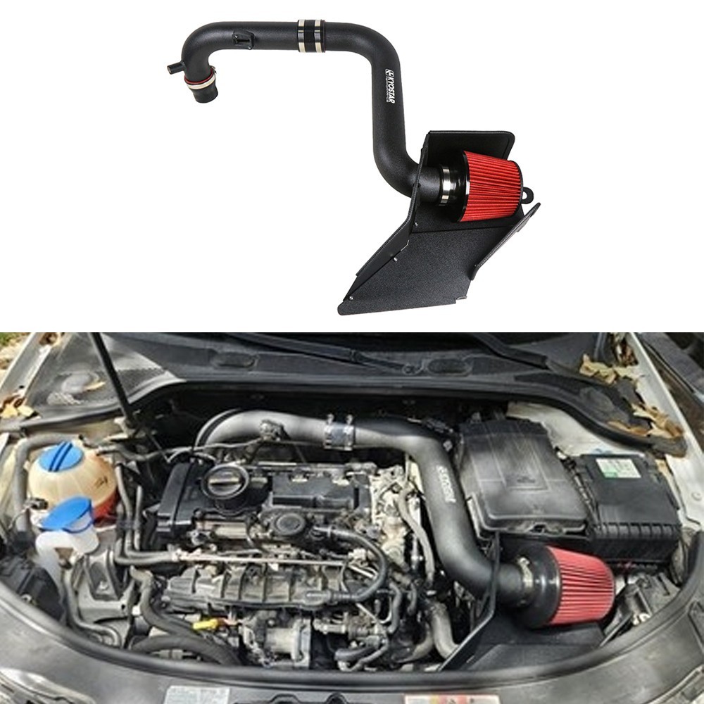 Cold Air Intake System For Audi A3 S3 Volkswagen GTI Golf R EA113 2.0T Turbo