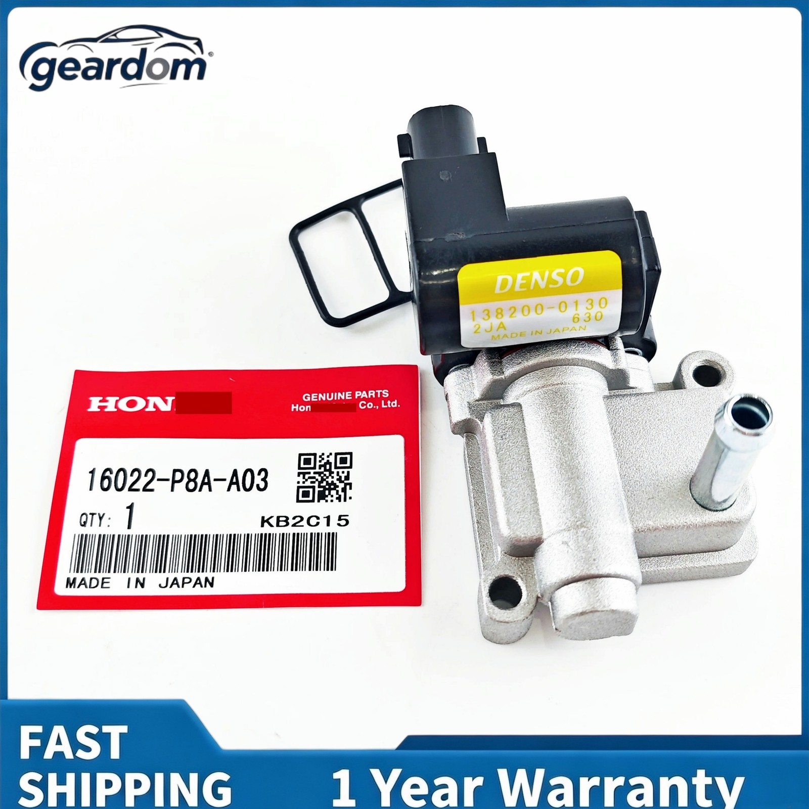 Idle Air Control Valve IACV 16022-P8A-A03 Fuel Injection For Honda Odyssey Acura