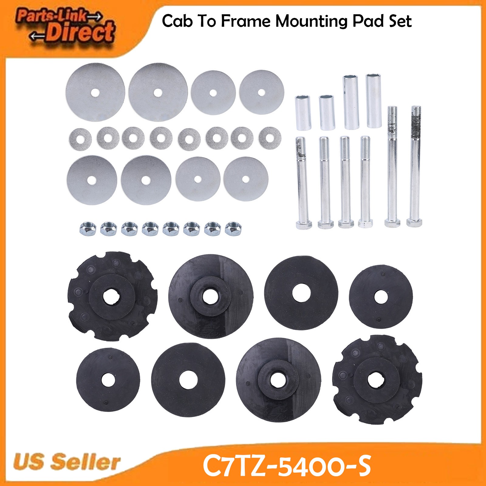 Cab To Frame Mounting Pad Set C7TZ-5400-S For Ford Truck F100 F250 F350 1967-72
