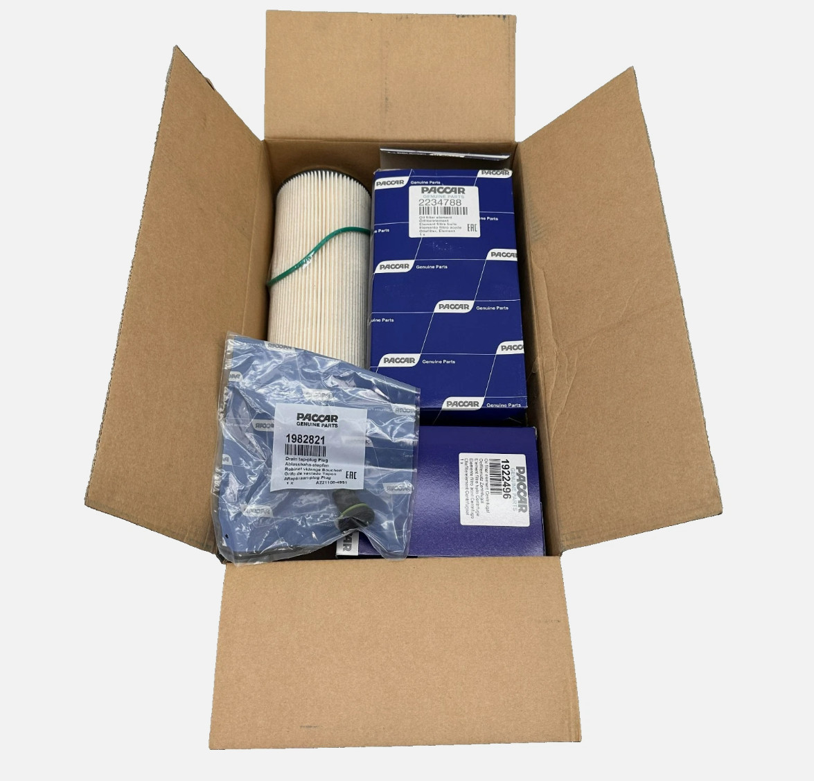 PACCAR Genuine Filter Service Kit 1718534 - Fuel, Oil & Centrifugal Filters Kit PACCAR Genuine Filter Service Kit 1718534 - Fuel, Oil & Centrifugal Filters Kit