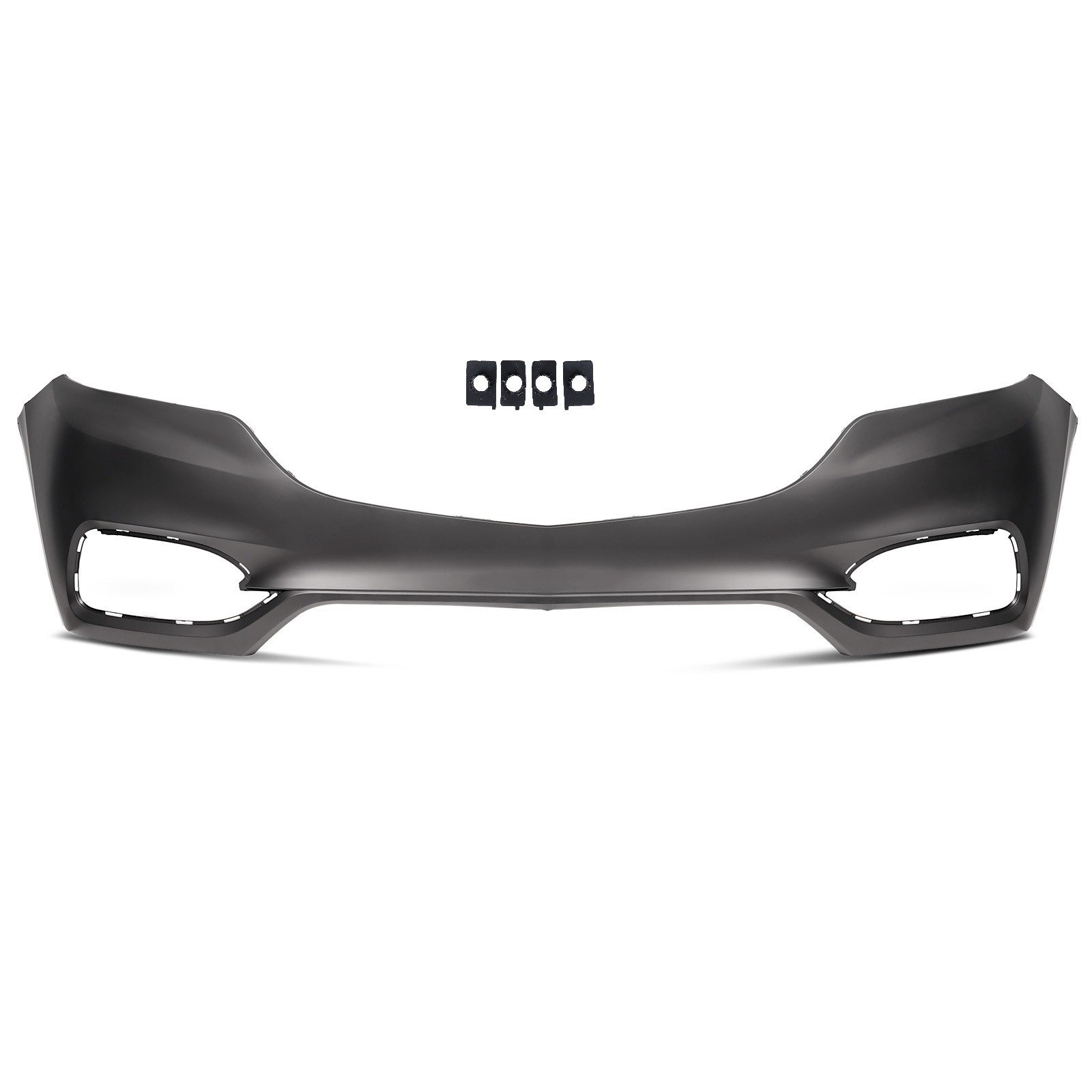 For 2018-2021 Buick Enclave Front Upper Bumper Cover w/ guide brackets 84462569
