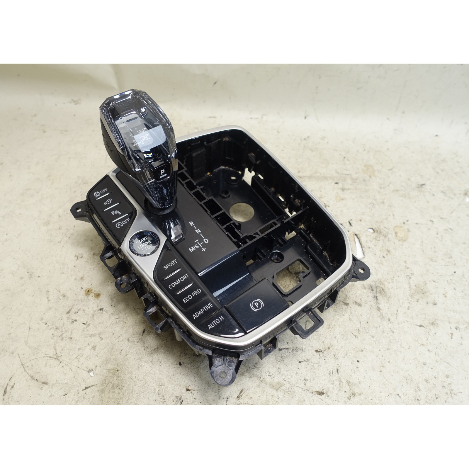 18-25 BMW G05 X5 G07 X7 Auto Trans Shifter Panel Crafted Clarity Crystal OEM