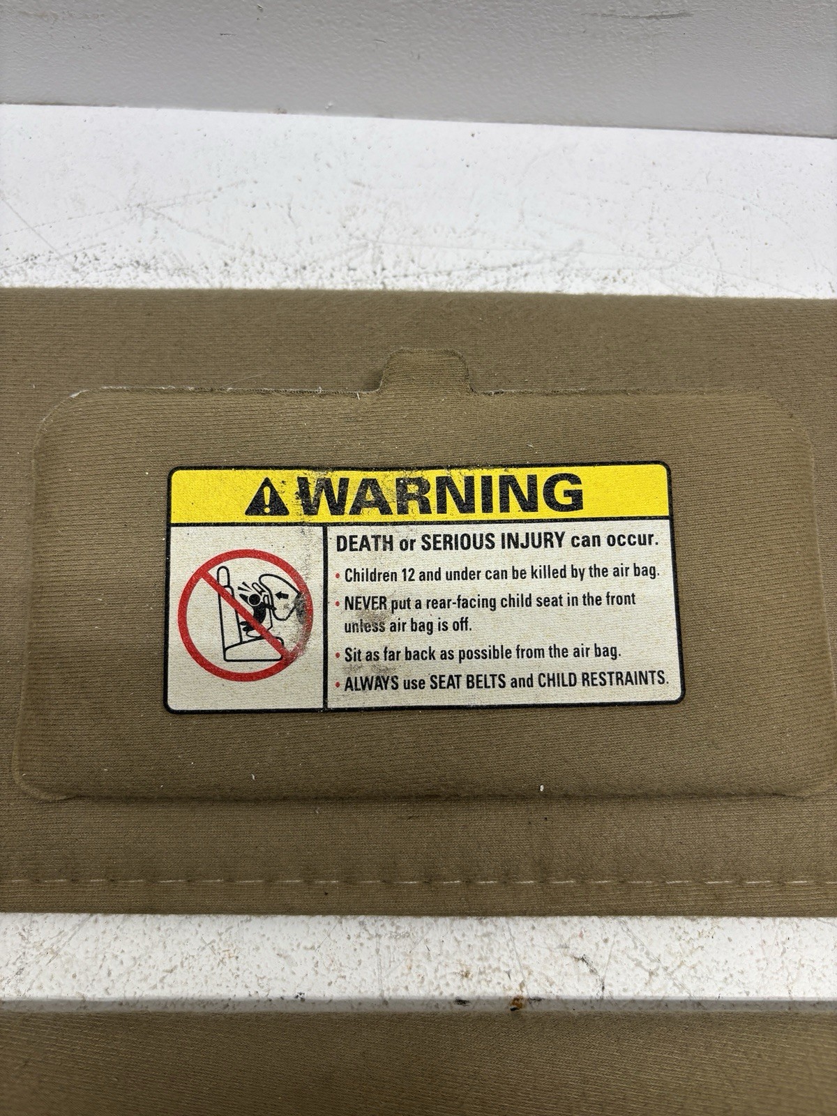 1989-2006 Ford Ranger BROWN TAN Sun Visors Sun Shade Sunvisor PAIR CLOTH OEM 1989-2006 Ford Ranger BROWN TAN Sun Visors Sun Shade Sunvisor PAIR CLOTH OEM