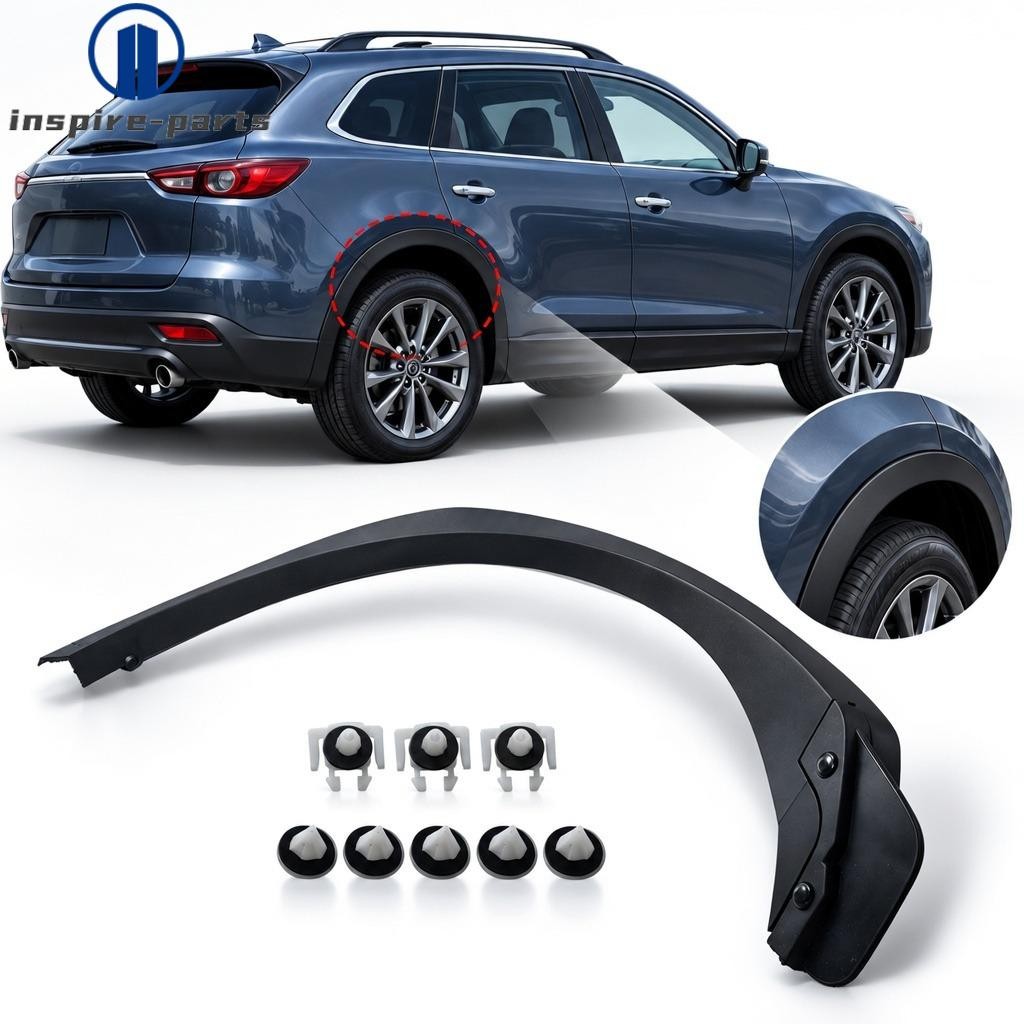 Rear Right Wheel Fender Flare Molding Trim For Mazda CX-9 2007-2015 TD1151W50H