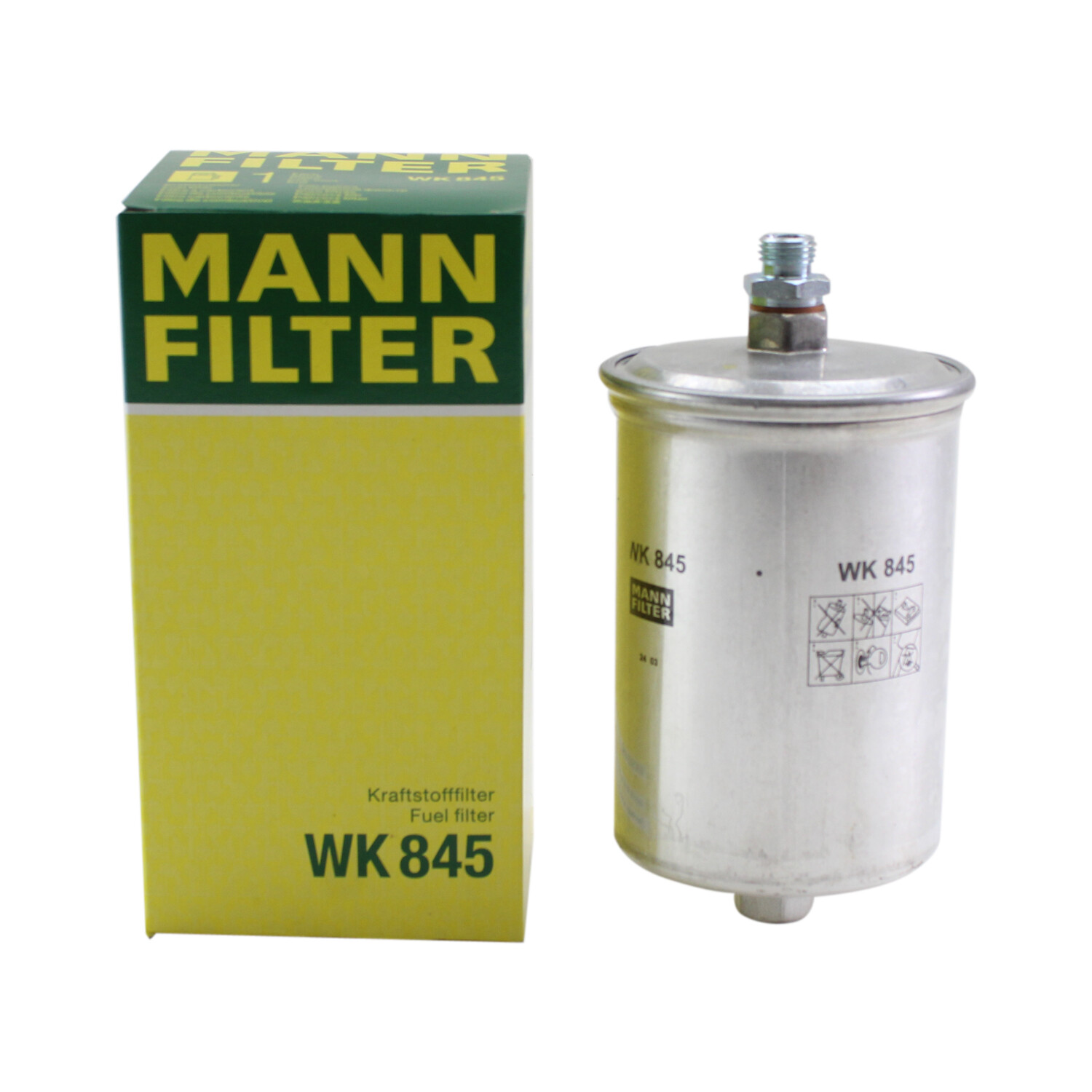 NEW Fuel Filter For Mercedes W201 W123 W124 400E Mann WK845