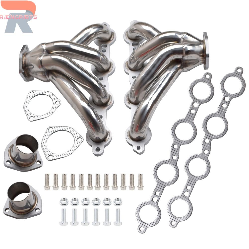 For LS1 LS2 LS3 LS6 LS7 4.8L 5.3L LS SS Hugger Manifold Headers Swap Conversion
