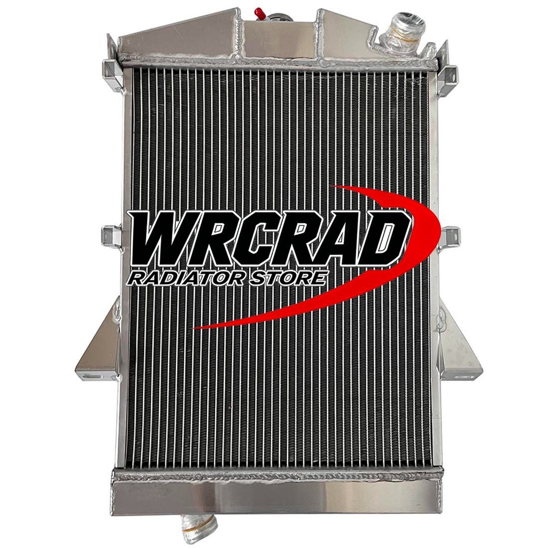 Full Aluminum Radaitor for 1955-1957 1956 Jaguar XK140 3.4L L6 2-ROW MANUAL
