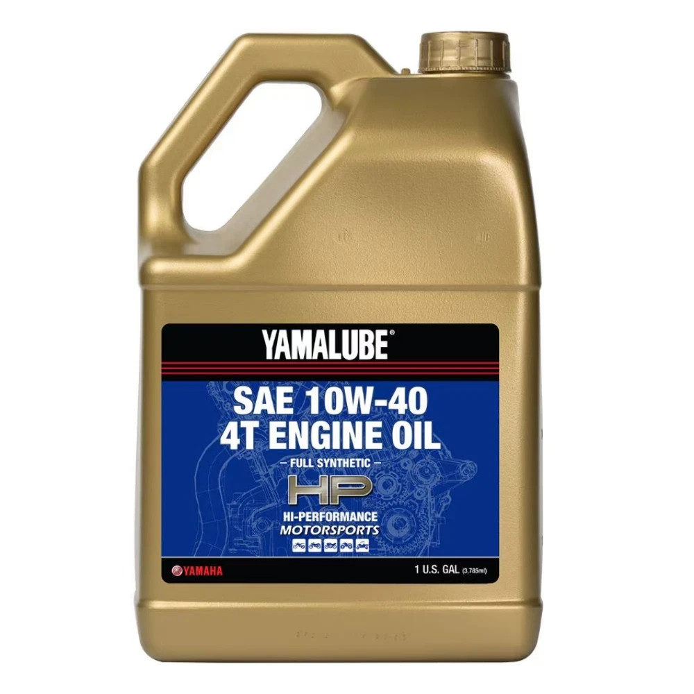 OEM GENUINE YAMAHA YAMALUBE 10W-40 FULL SYNTHETIC 4T HP ENGINE MOTOR OIL - 1 GAL
