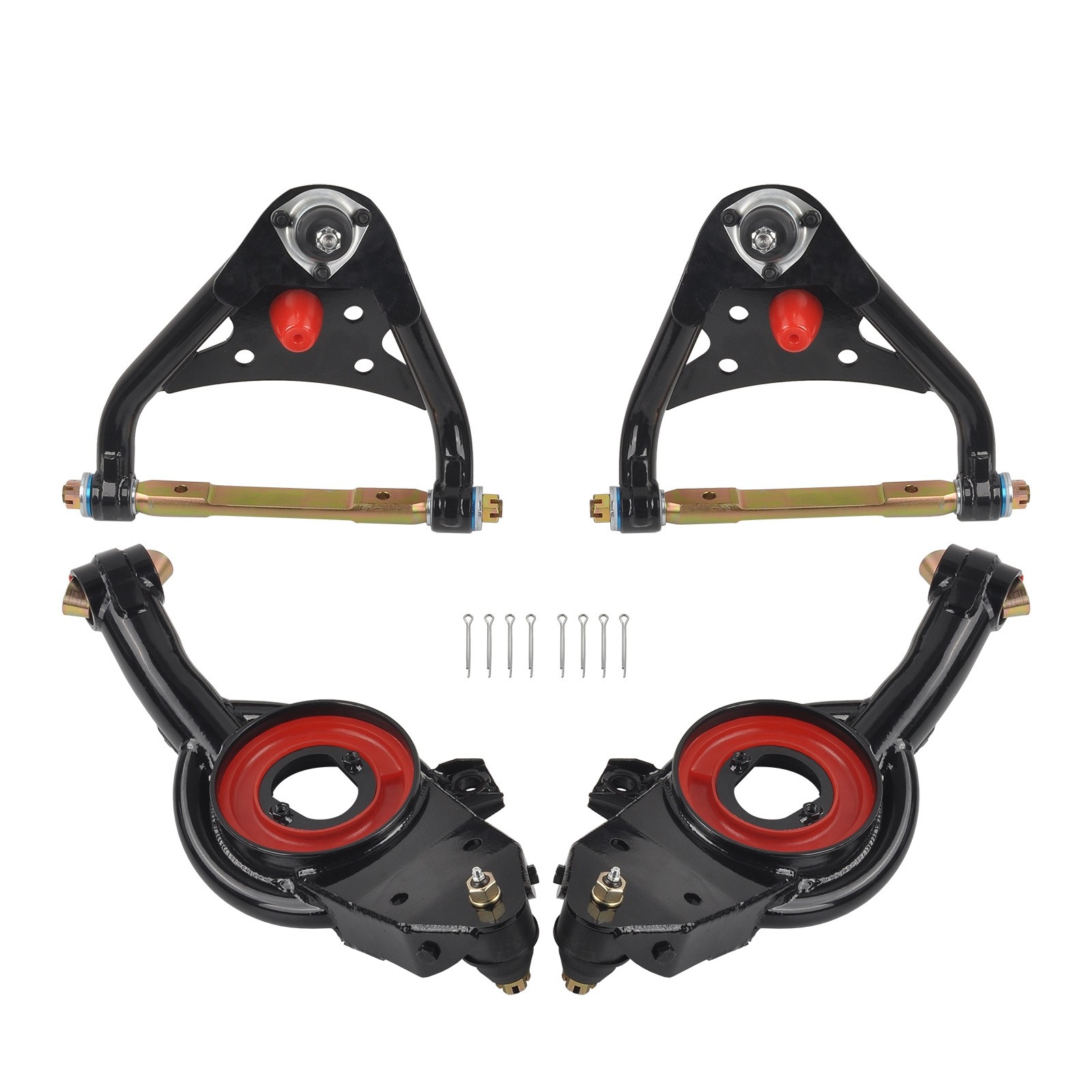 For 1965-70 Chevrolet Full Size Tubular Upper and Lower Control Arms