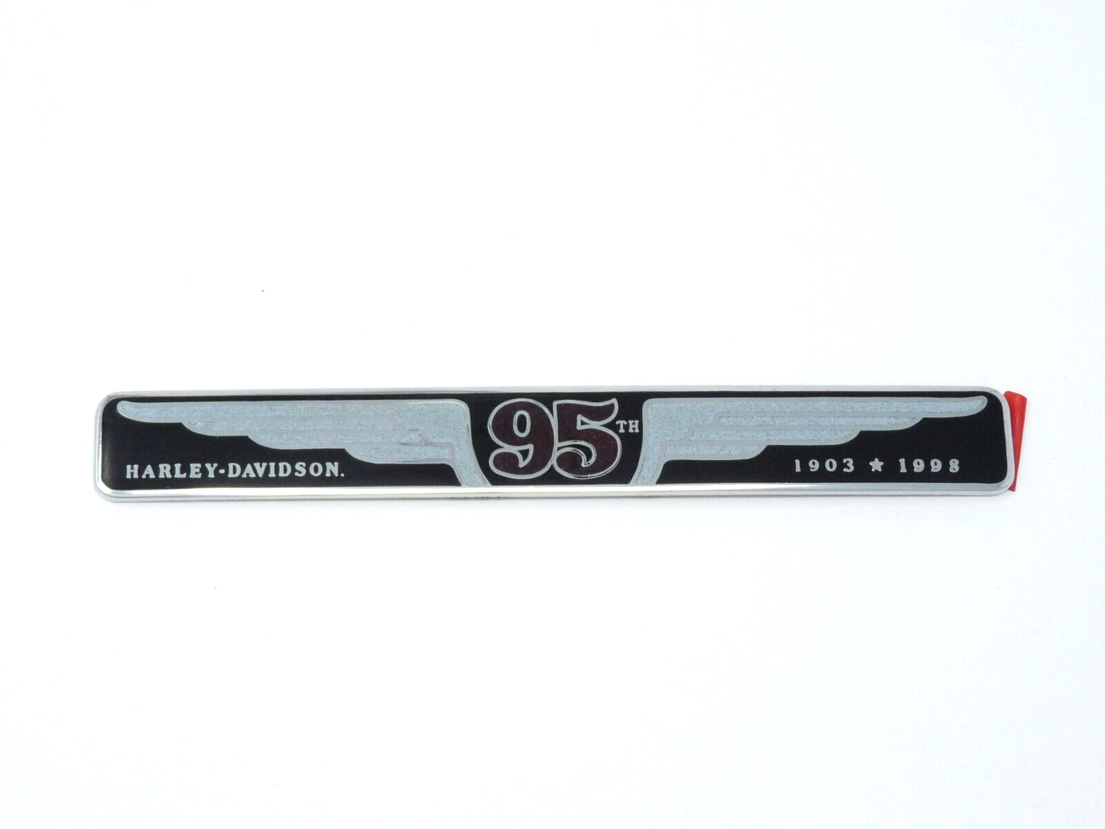 VINTAGE HARLEY DAVIDSON 1998 95TH ANNIVERSARY TOUR PAK EMBLEM NEW OLD STOCK