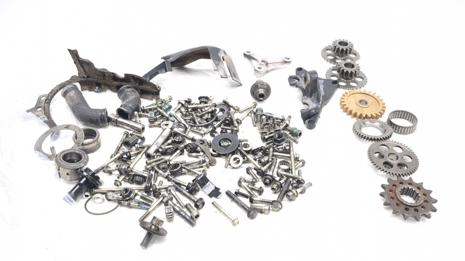 12-14 Ducati Panigale 1199 Engine Motor Miscellaneous Parts Hardware Bolt Kit