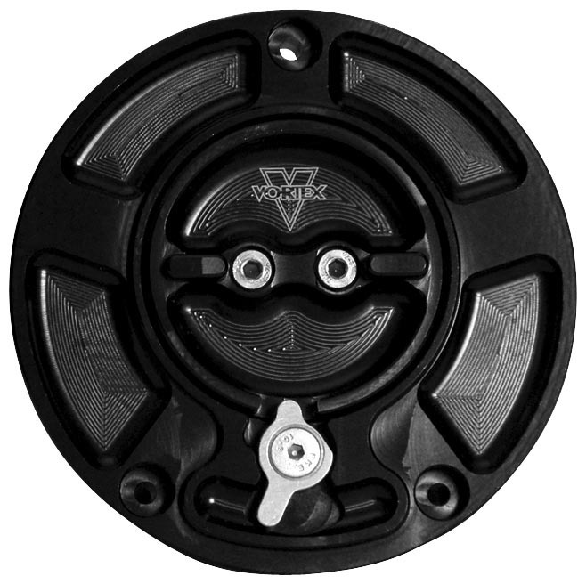 DUCATI 1991-2001 900SS VORTEX RACING V3 GAS / FUEL CAP w/ LID & BASE - KEYLESS