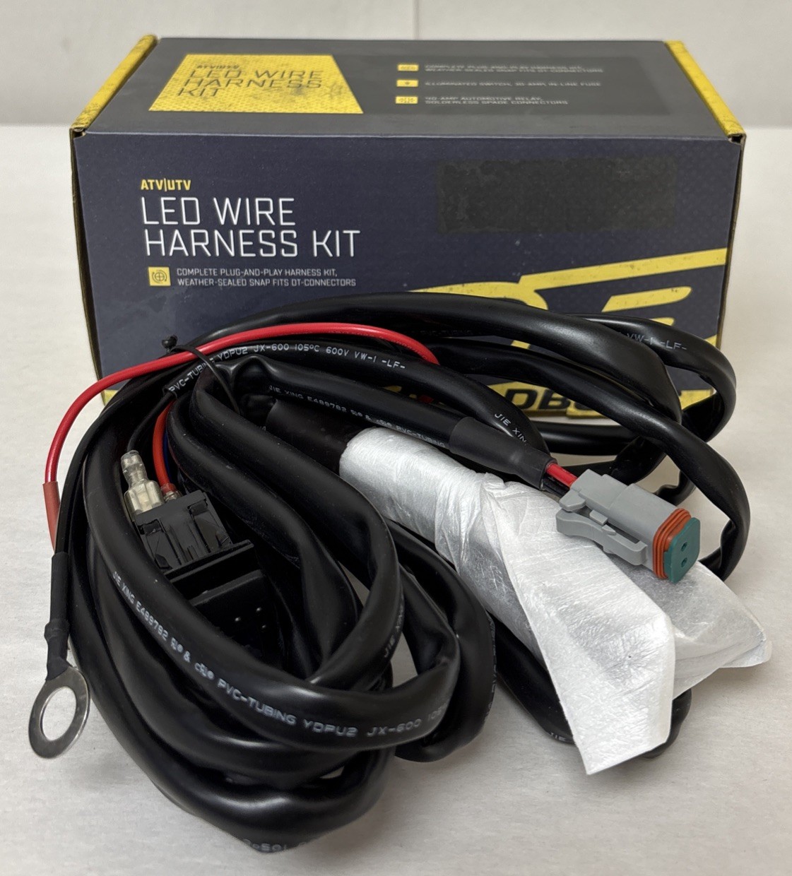 QuadBoss Complete Plug & Play LED Wire Harness Kit, Single DT PN #568052 #M1183