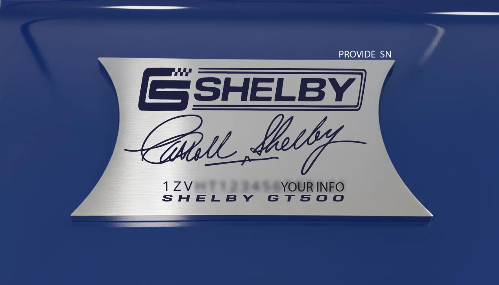 Engraved Dash Plaque Custom Fit for 05-09 Mustangs Shelby GT500 Interior. Engraved Dash Plaque Custom Fit for 05-09 Mustangs Shelby GT500 Interior.