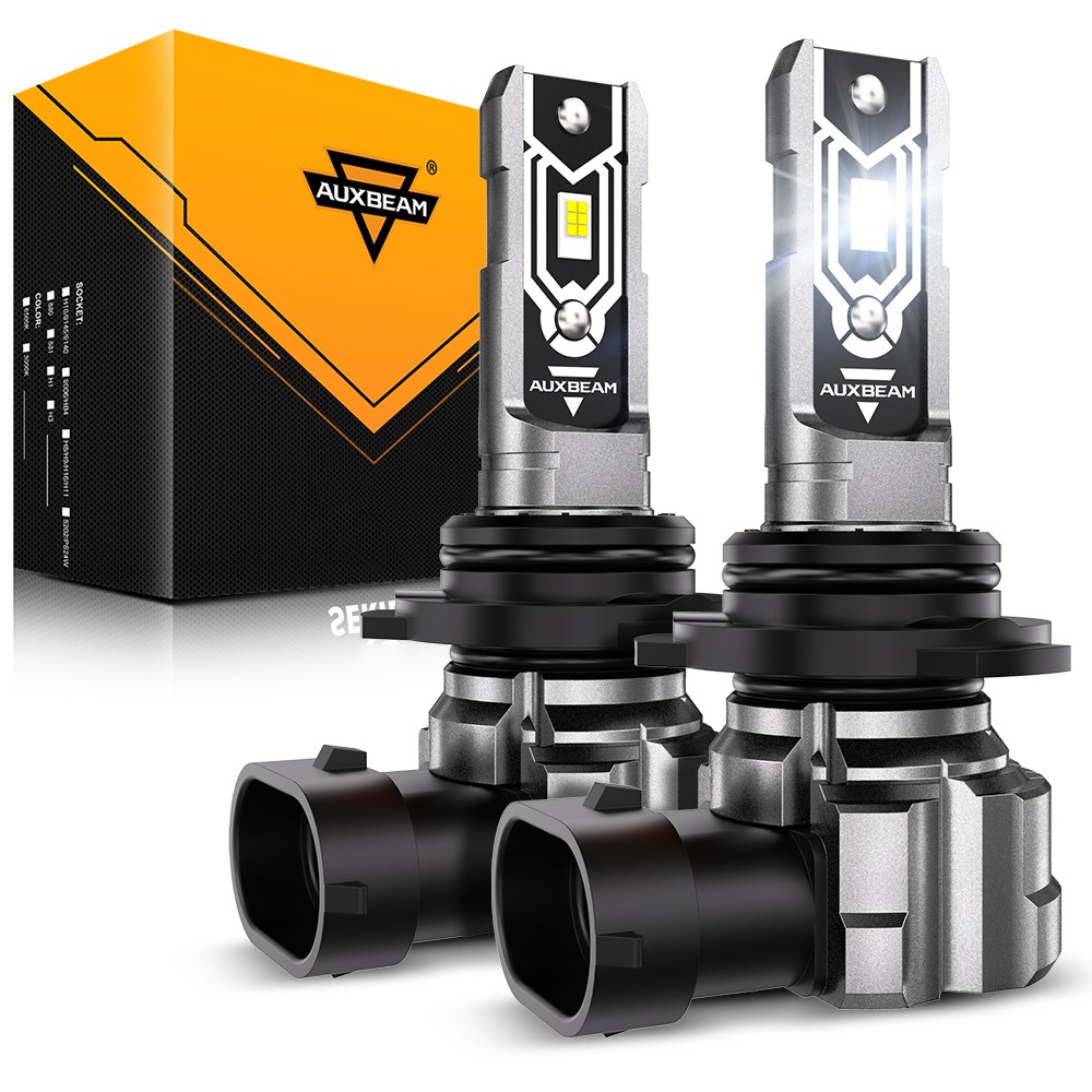 AUXBEAM HB4/9006 LED Headlight Super Bright Bulbs 6500K White 25000LM Low Beam