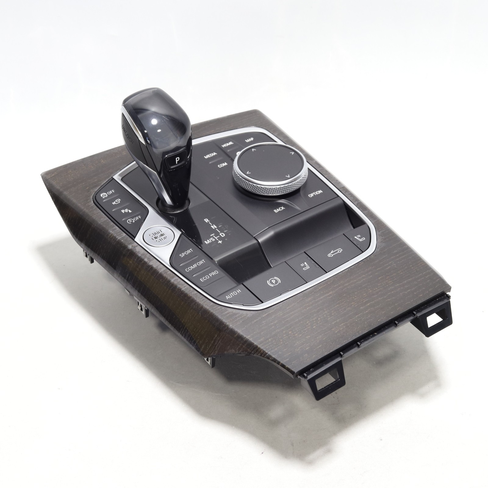 📌 2019-2026 BMW 430I CENTER CONSOLE SHIFTER KNOB BEZEL TRIM W/ SWITCHES OEM