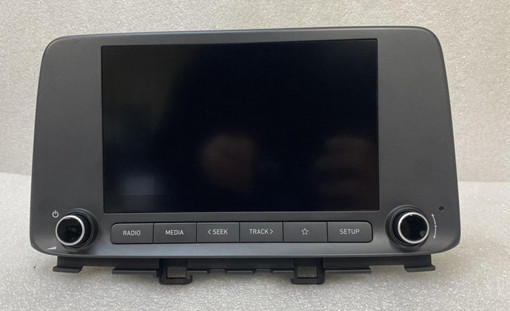 2022-2023 Hyundai Kona Display & Receiver w/o navigation ID 96160J9630NVC 2022-2023 Hyundai Kona Display & Receiver w/o navigation ID 96160J9630NVC