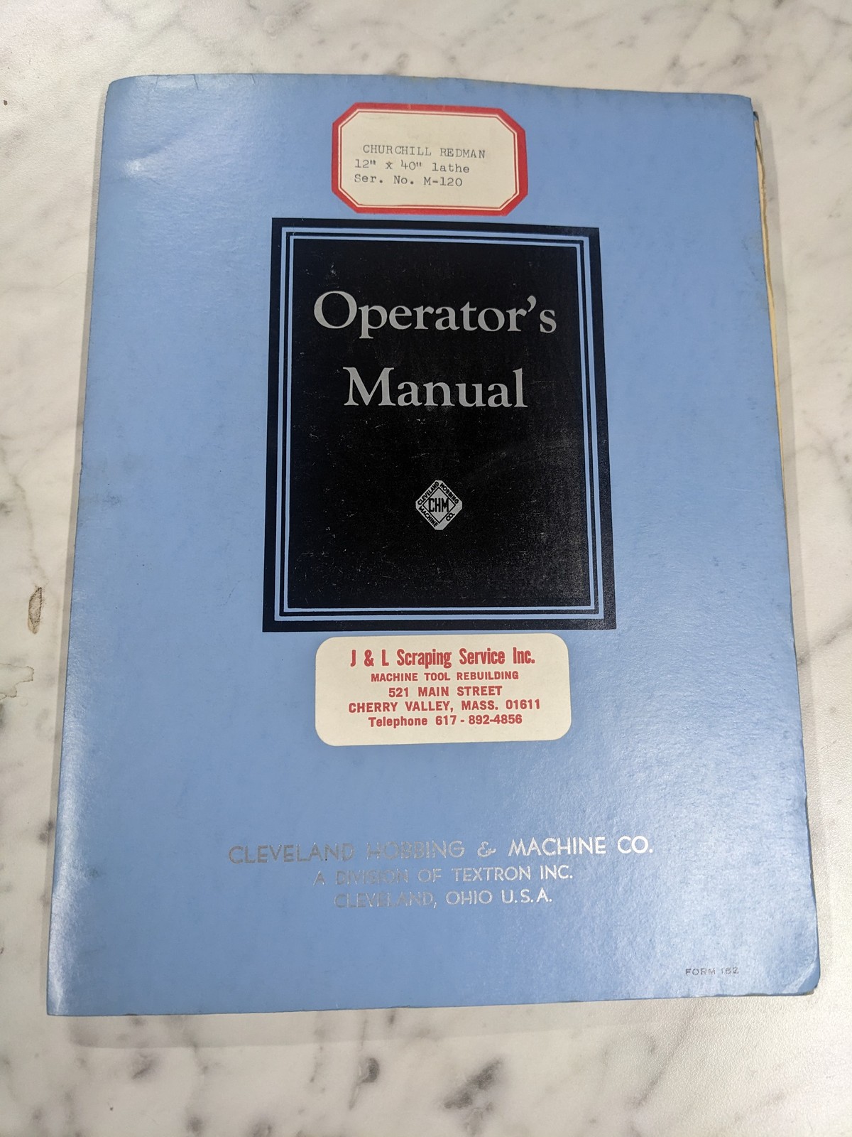 CLEVELAND HOBBING MACHINE OPERATOR SERVICE MANUAL CHURCHILL REDMAN LATHE CLEVELAND HOBBING MACHINE OPERATOR SERVICE MANUAL CHURCHILL REDMAN LATHE