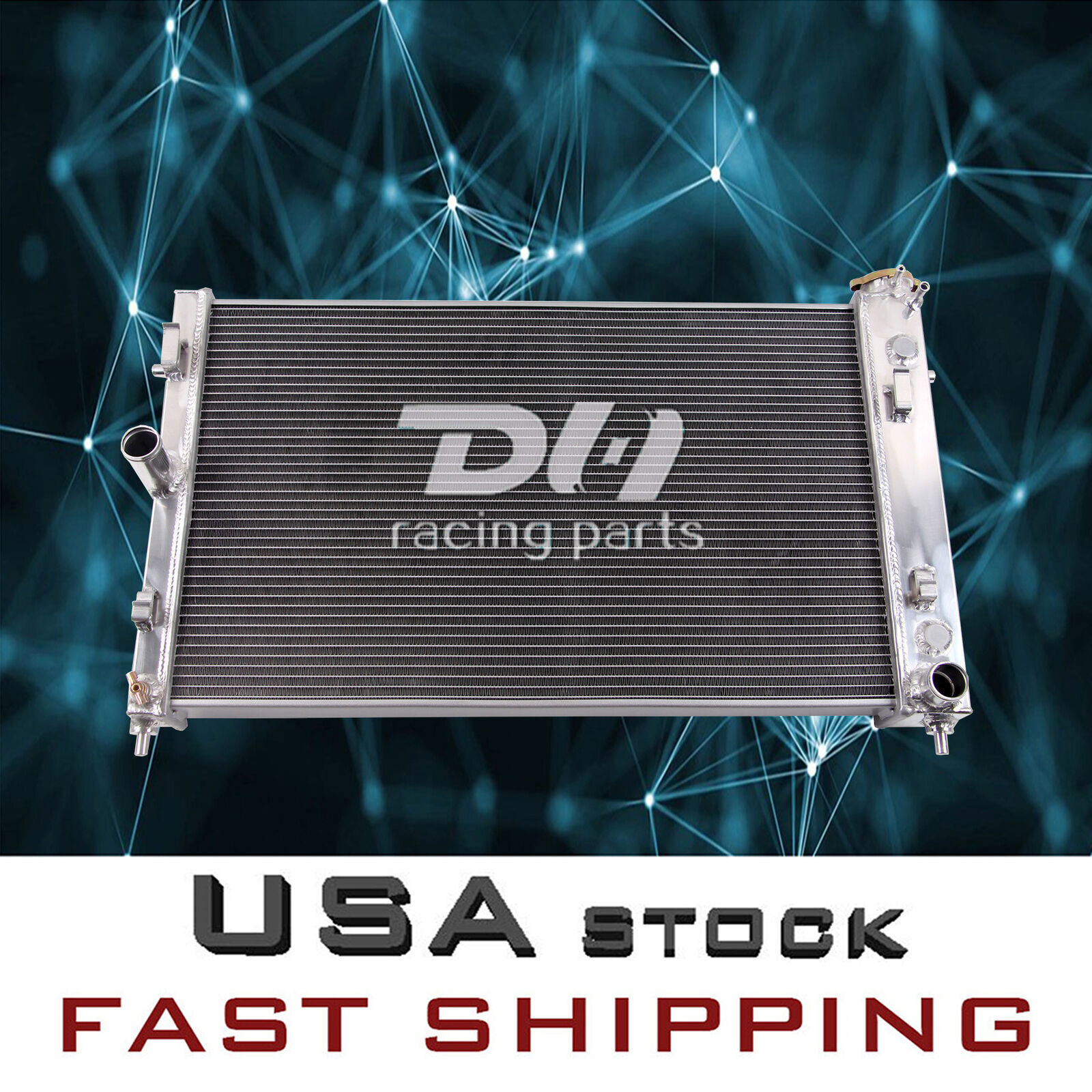 3-Row Aluminum Radiator For 2005-2006 Pontiac GTO Holden/Vauxhall Monaro 6.0L V8