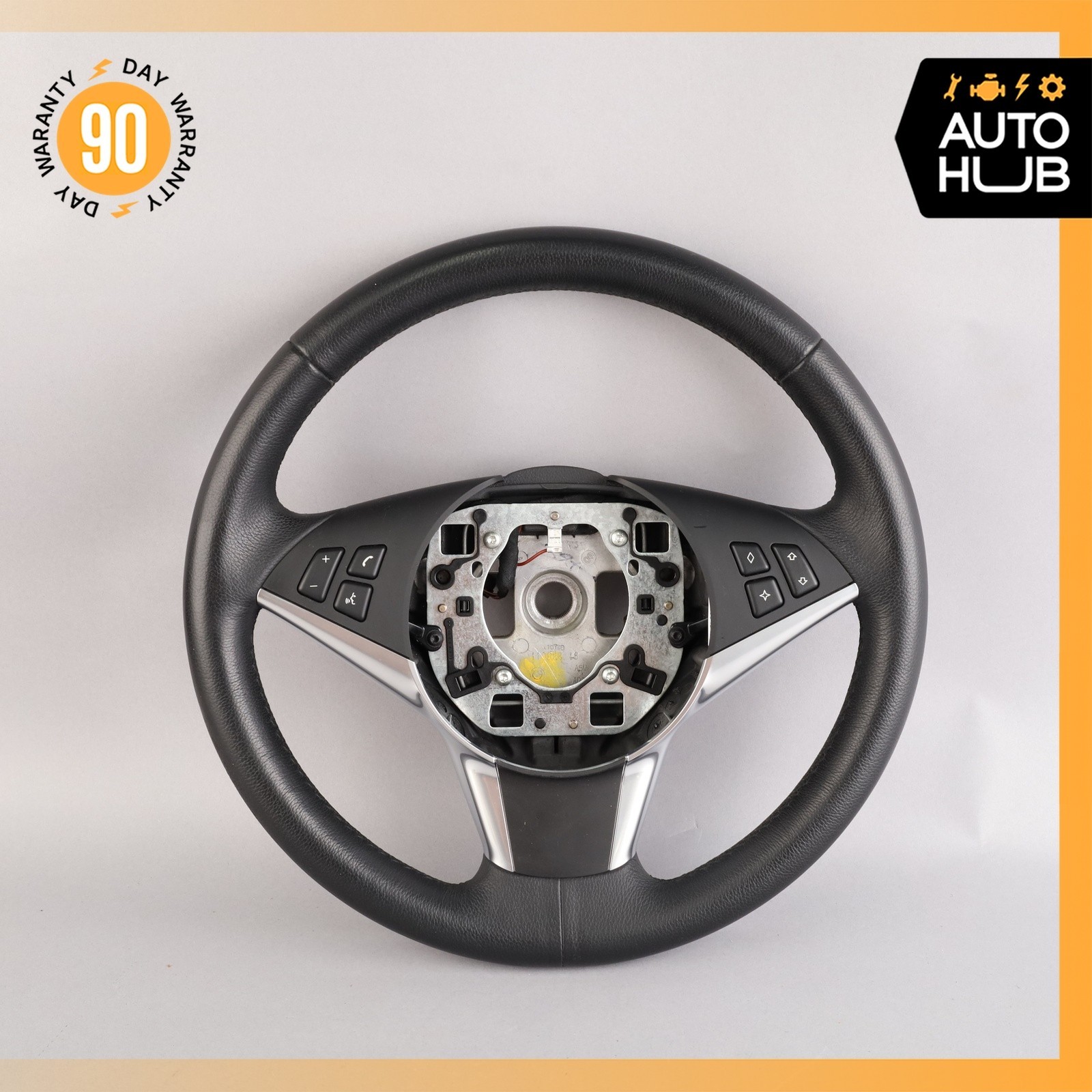 04-10 BMW E60 535i 540i 645Ci 650i Sport Steering Wheel OEM 04-10 BMW E60 535i 540i 645Ci 650i Sport Steering Wheel OEM