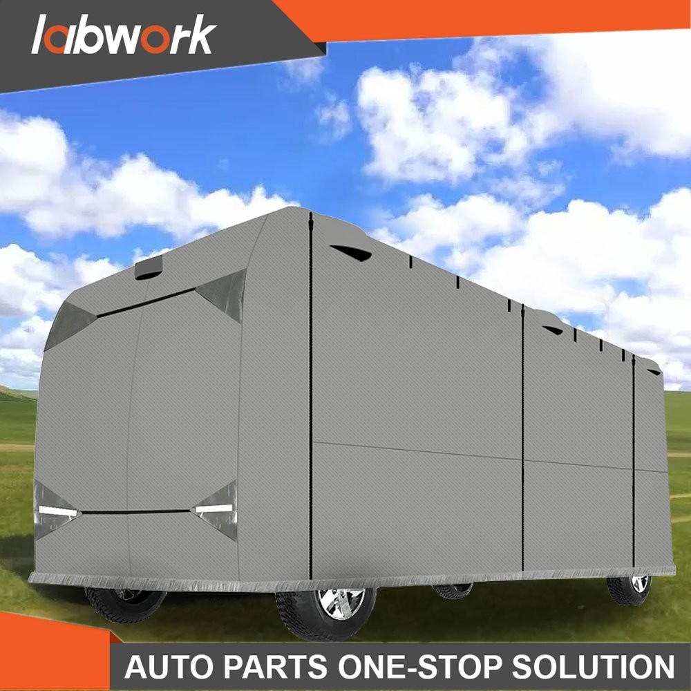Labwork RV Cover Storage For Class A Motorhome Trailer Camper W/Zipper 30\'-33\'