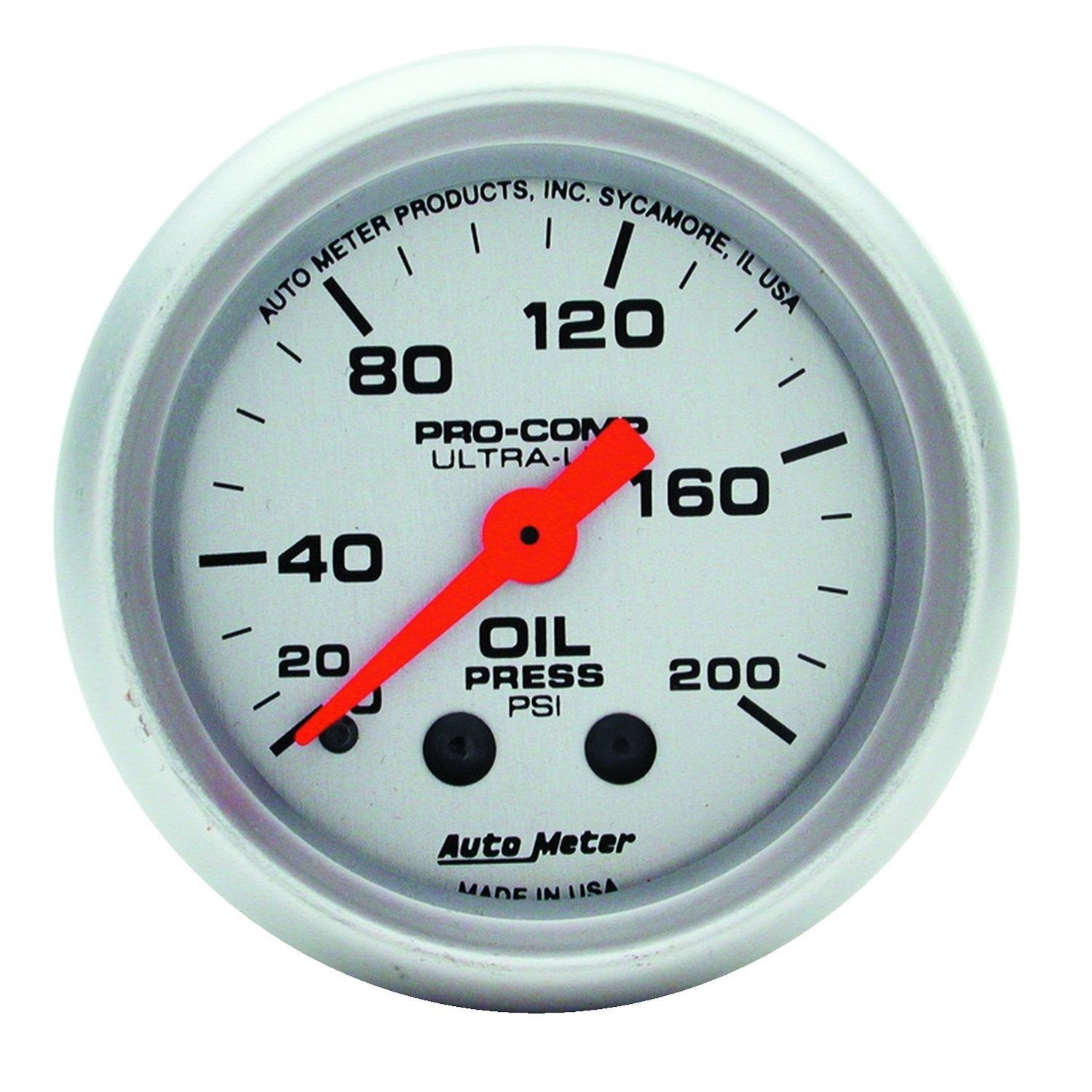 Auto Meter Ultra-Lite Oil Pressure Gauge 2-1/16\