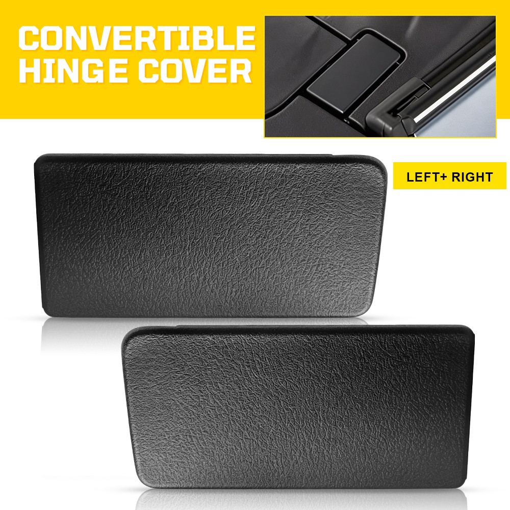 2xRear Hinge Platform Cover Set For Mercedes-Benz SLK W172 2011-17 Cabriolet Top