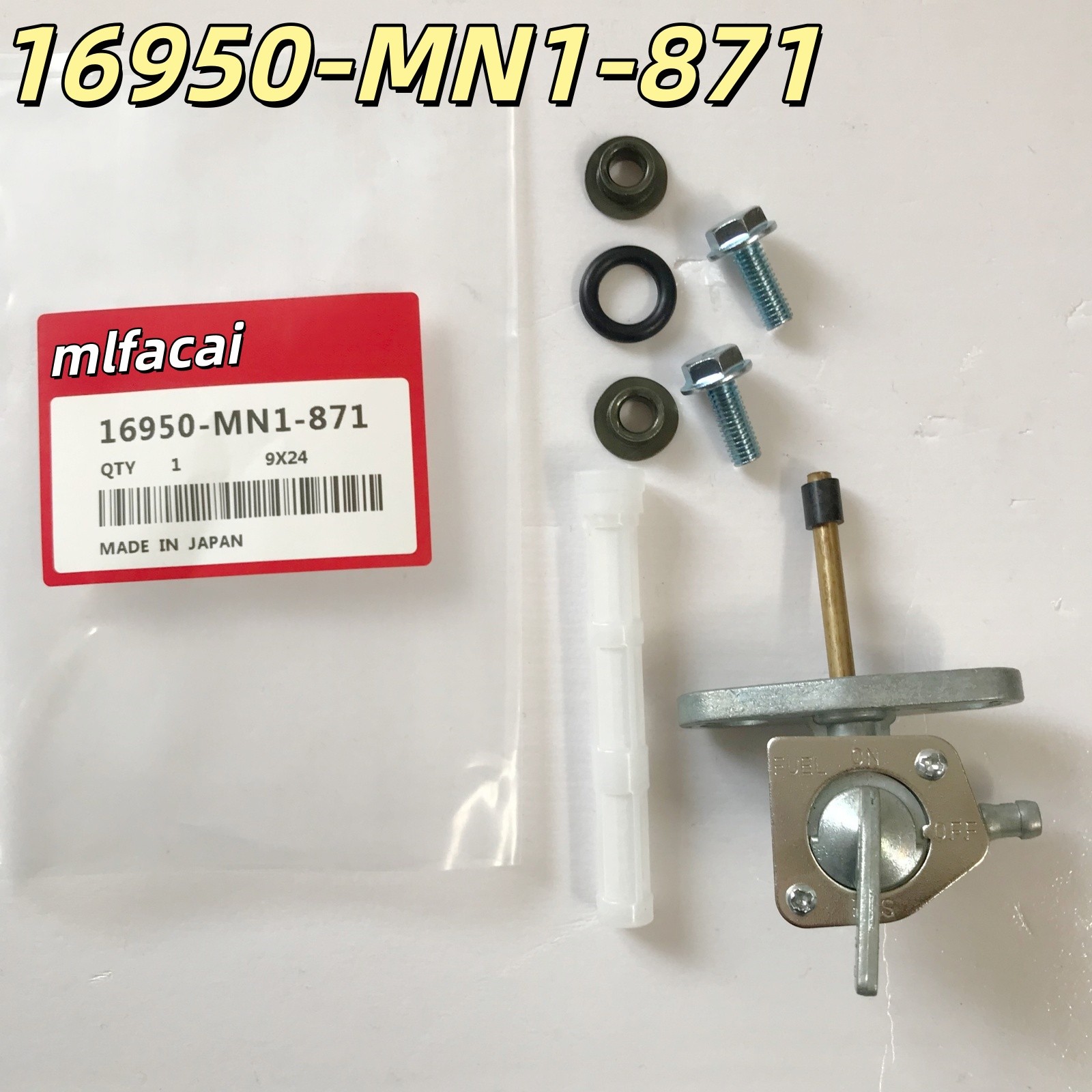16950-MN1-871 Gas Fuel Petcock Valve Switch  For Honda XR600R XR250R XR350R