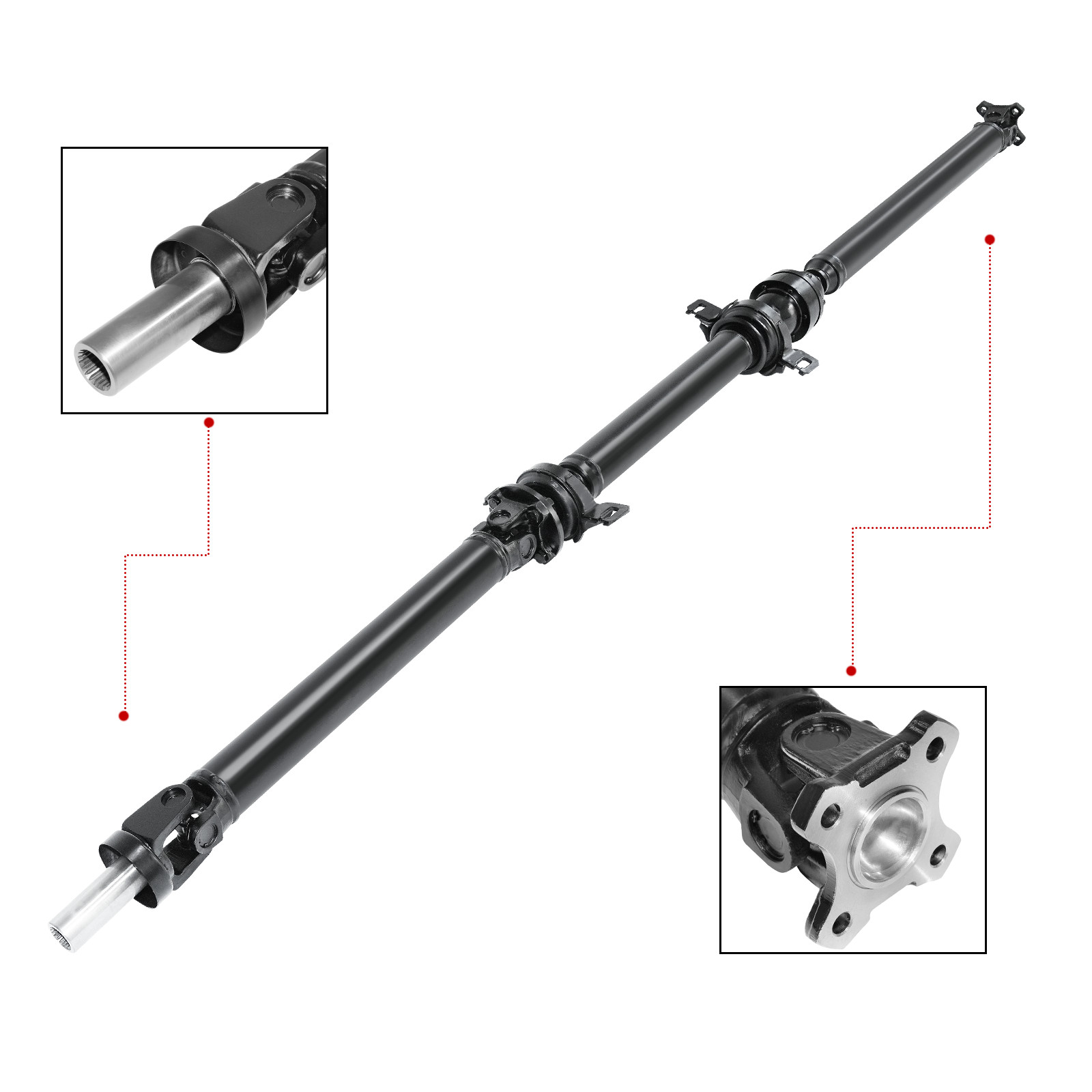 New Rear Driveshaft Prop Shaft 3710048020 For 2001-2009 Toyota Highlander Lexus