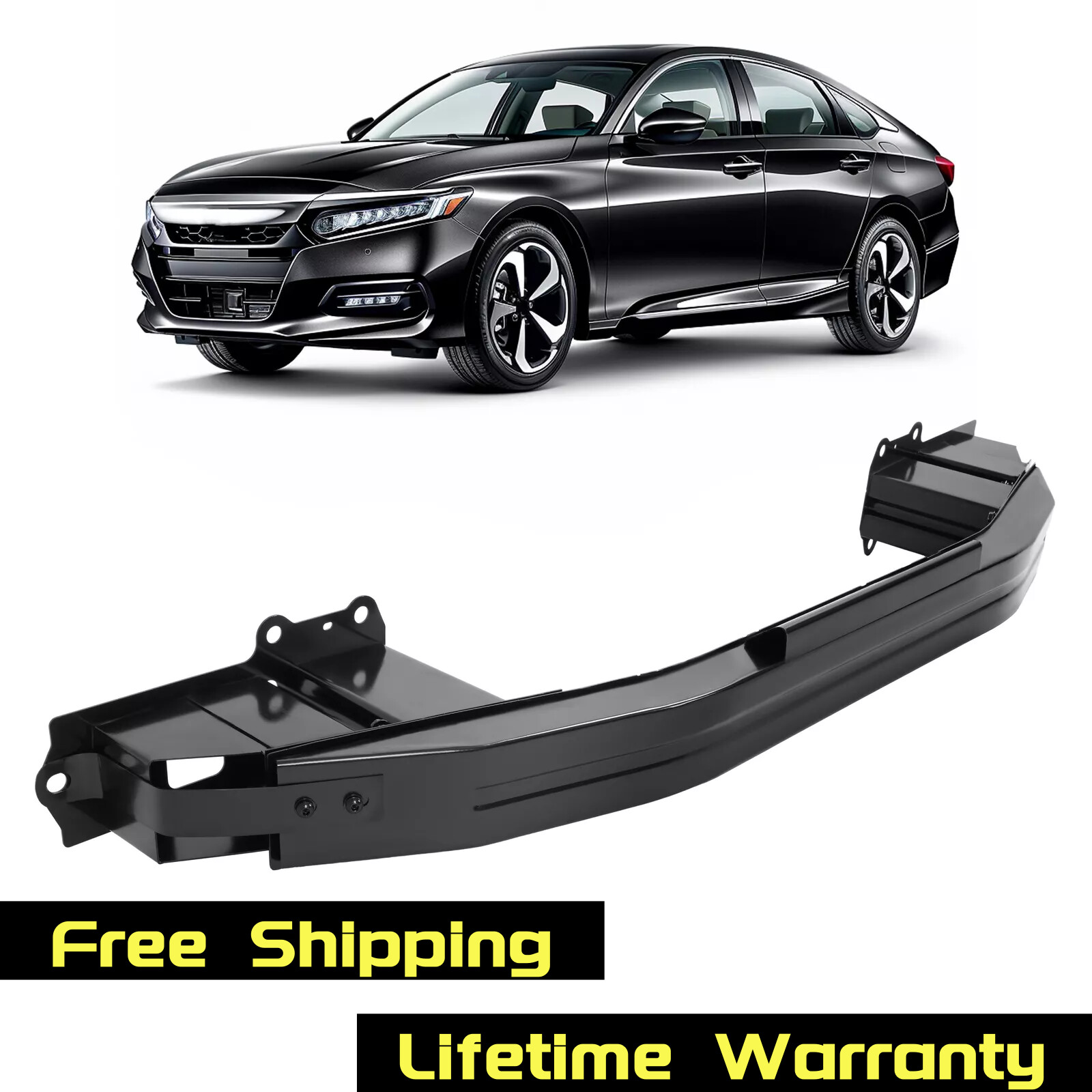 For Honda Accord 2018-22 Front Bumper Reinforcement Impact Bar Beam #71130TVAA00