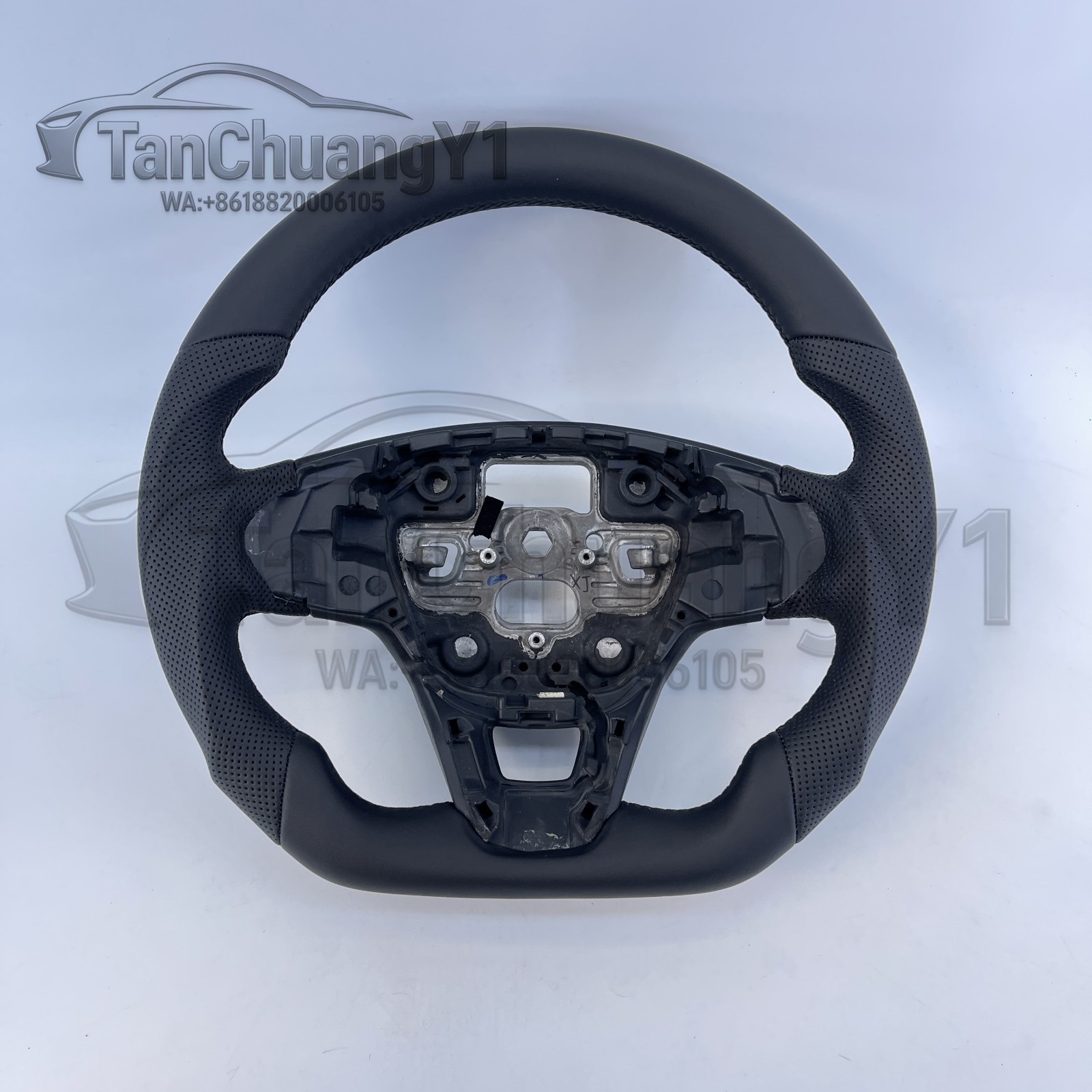 TanChuangY1 For 2021+ Ford Bronco Sport Maverick Custom Leather Steering Wheel