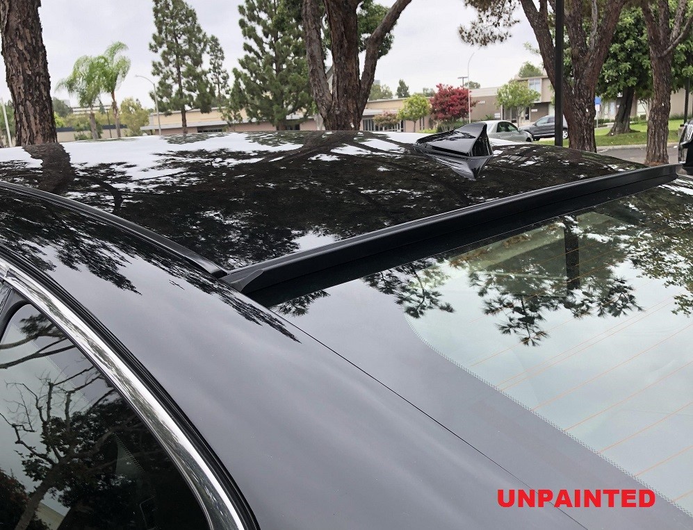 Rear Window Roof Spoiler(Unpainted) Fit 2012-2016 VW PASSAT B7
