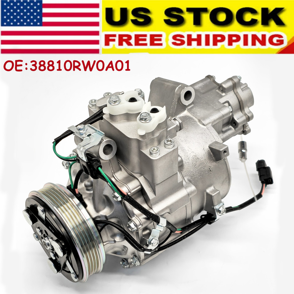 38810RW0A01 38810-RW0-A11 HBC198 A/C Compressor for Honda Civic 1.5L Hybrid US