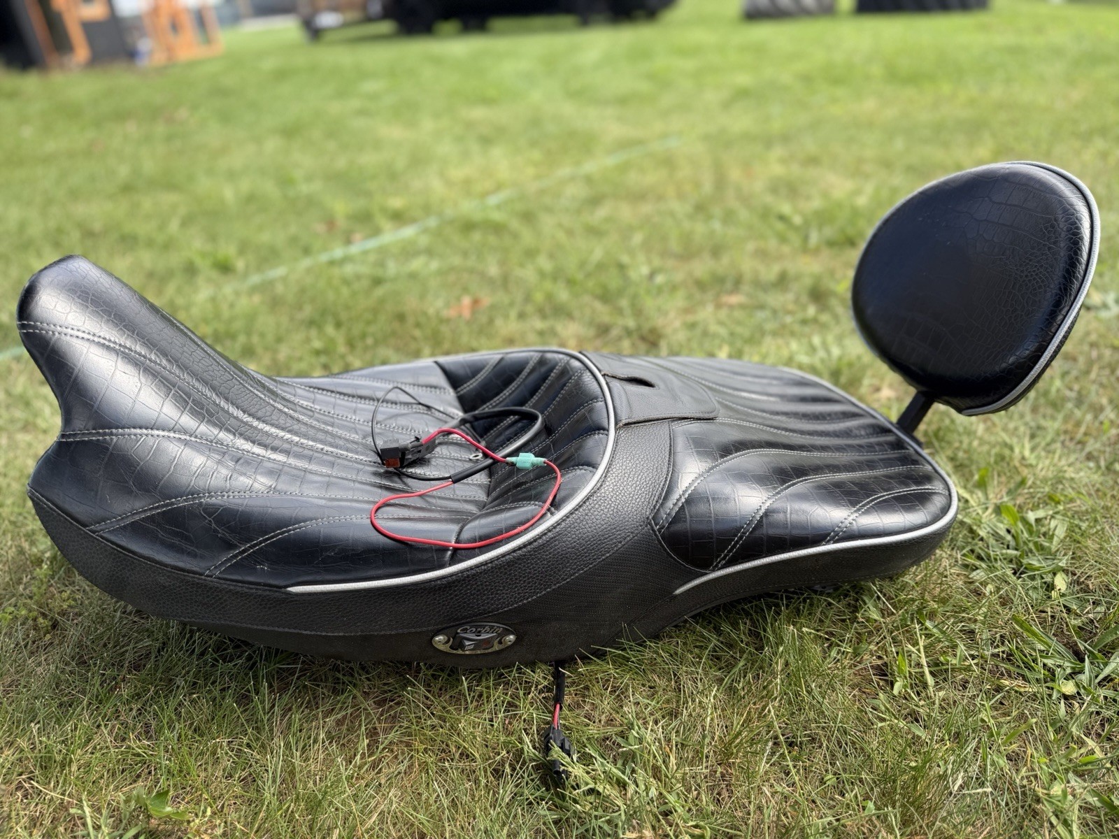 CORBIN Heated Dual Tour Saddle Fitment: 2009-2022 Harley-Davidson Touring Models CORBIN Heated Dual Tour Saddle Fitment: 2009-2022 Harley-Davidson Touring Models