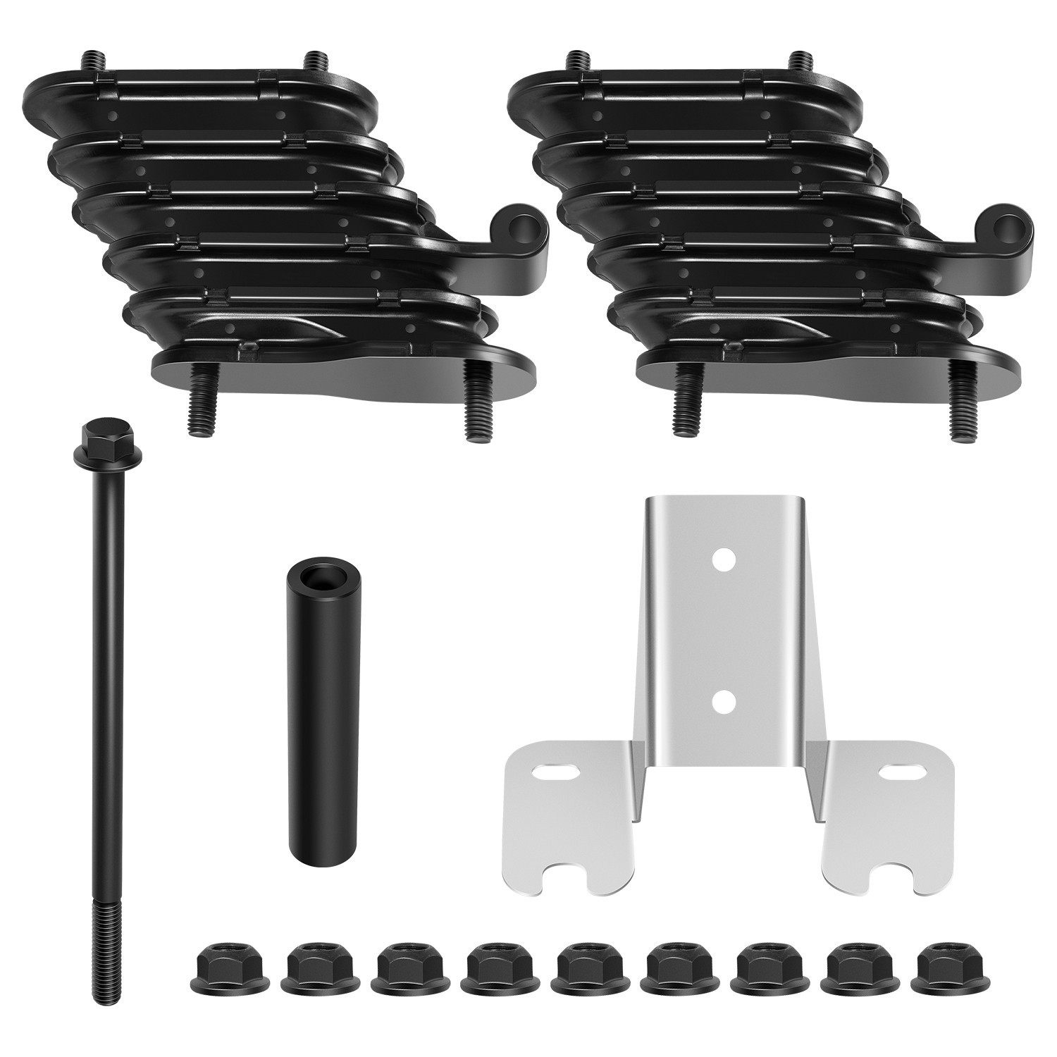 One Pair for Hendrickson Haulmaax 460 Bolster Springs Wear Plate 64179-048 037