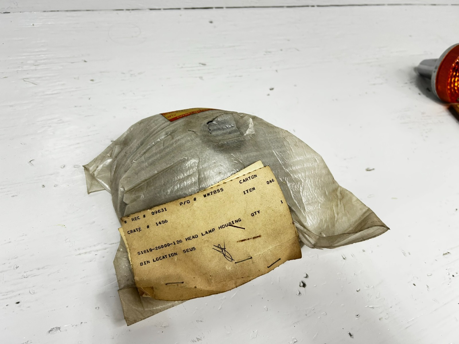 Suzuki RV 90 TS TC 100 125 185 75 New Old Stock Silver Headlight Bucket