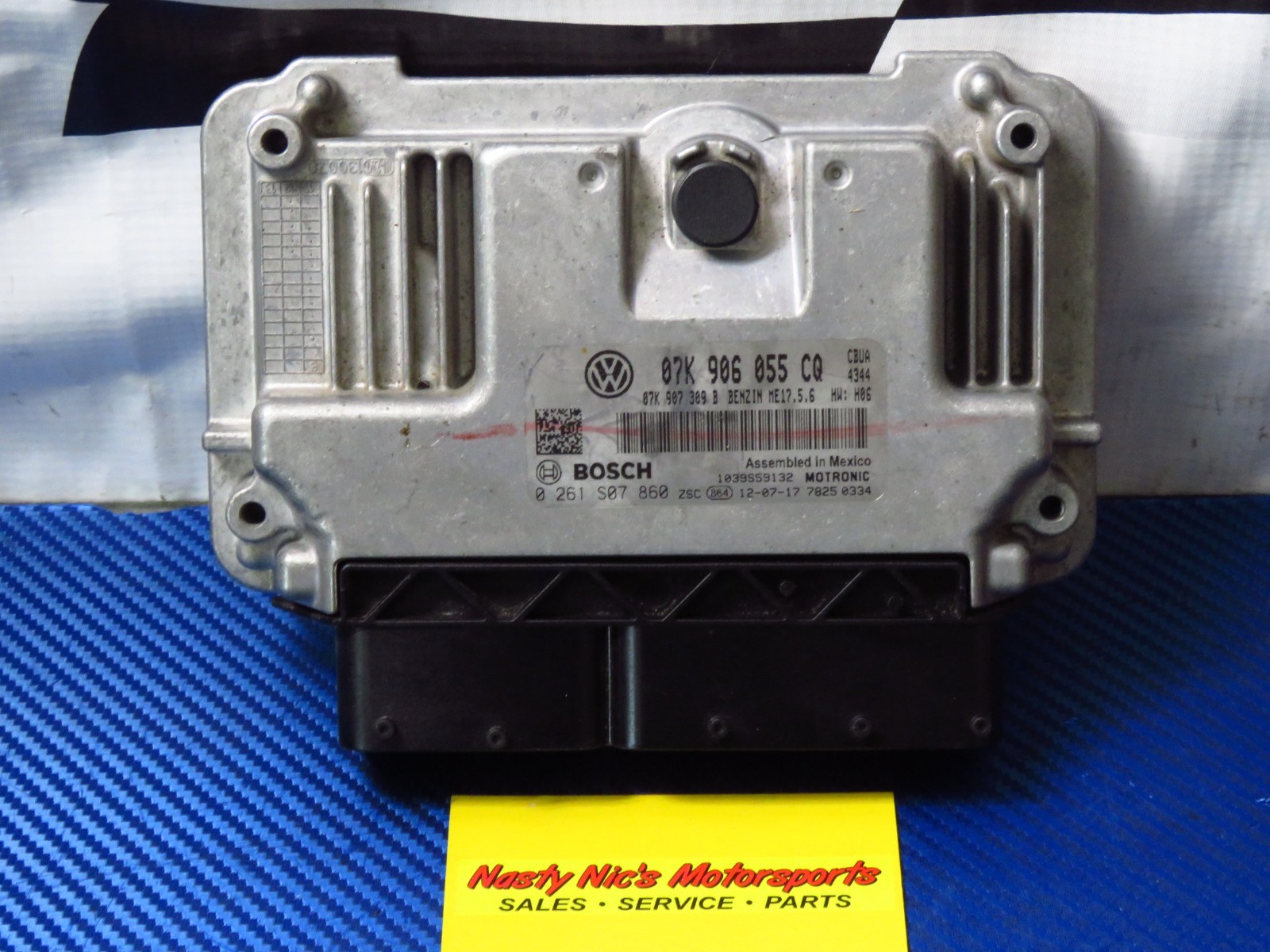 2012-2014 Volkswagen Beetle ECU ECM PCM Engine Control Module 07K 906 055 CQ OEM