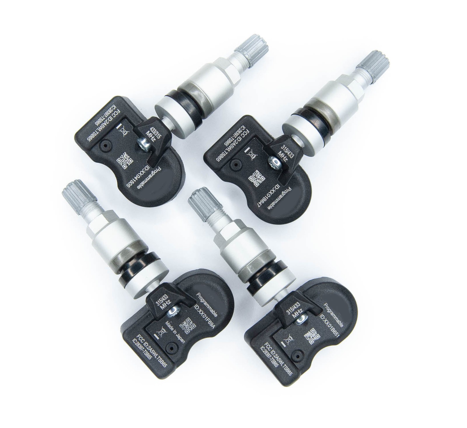 2008 Bentley Arnage MaxONE TPMS Sensor Set Metal Stem 2008 Bentley Arnage MaxONE TPMS Sensor Set Metal Stem