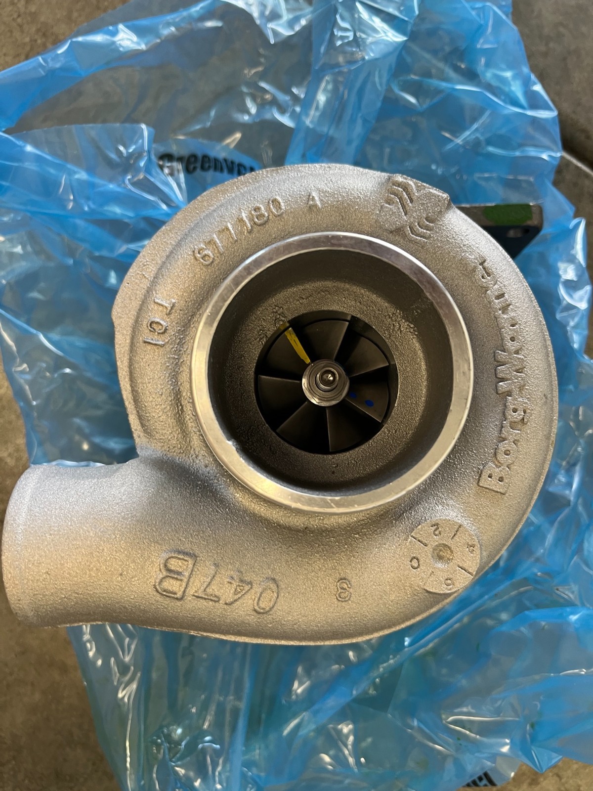 New Genuine BorgWarner S200SX S246SX 177258 46mm 46/70 0.83 A/R Turbocharger