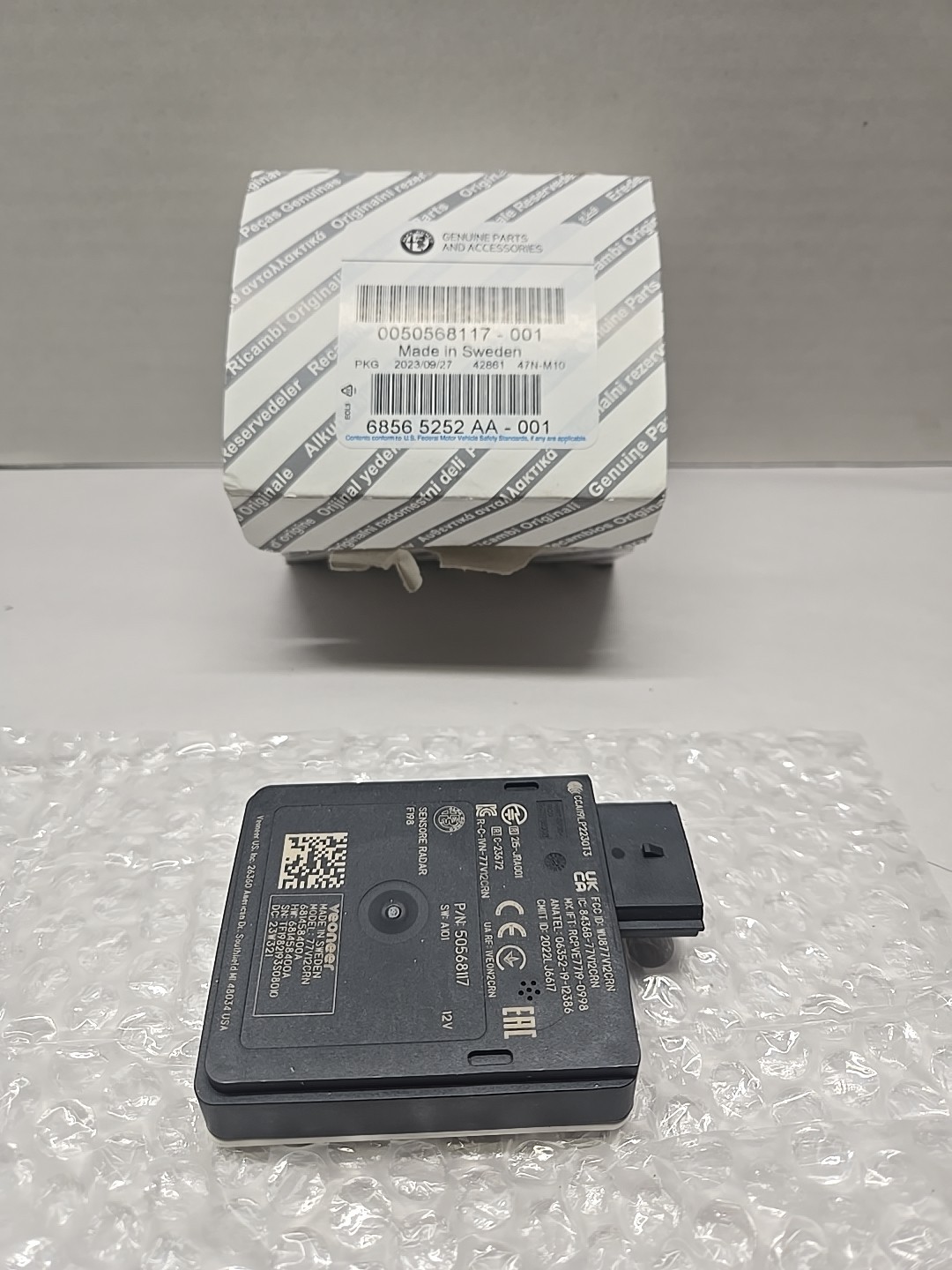 GENUINE ALFA ROMEO 18-26 GIULIA STELVIO BLIND SPOT DETECTION SENSOR 50568117 OEM GENUINE ALFA ROMEO 18-26 GIULIA STELVIO BLIND SPOT DETECTION SENSOR 50568117 OEM
