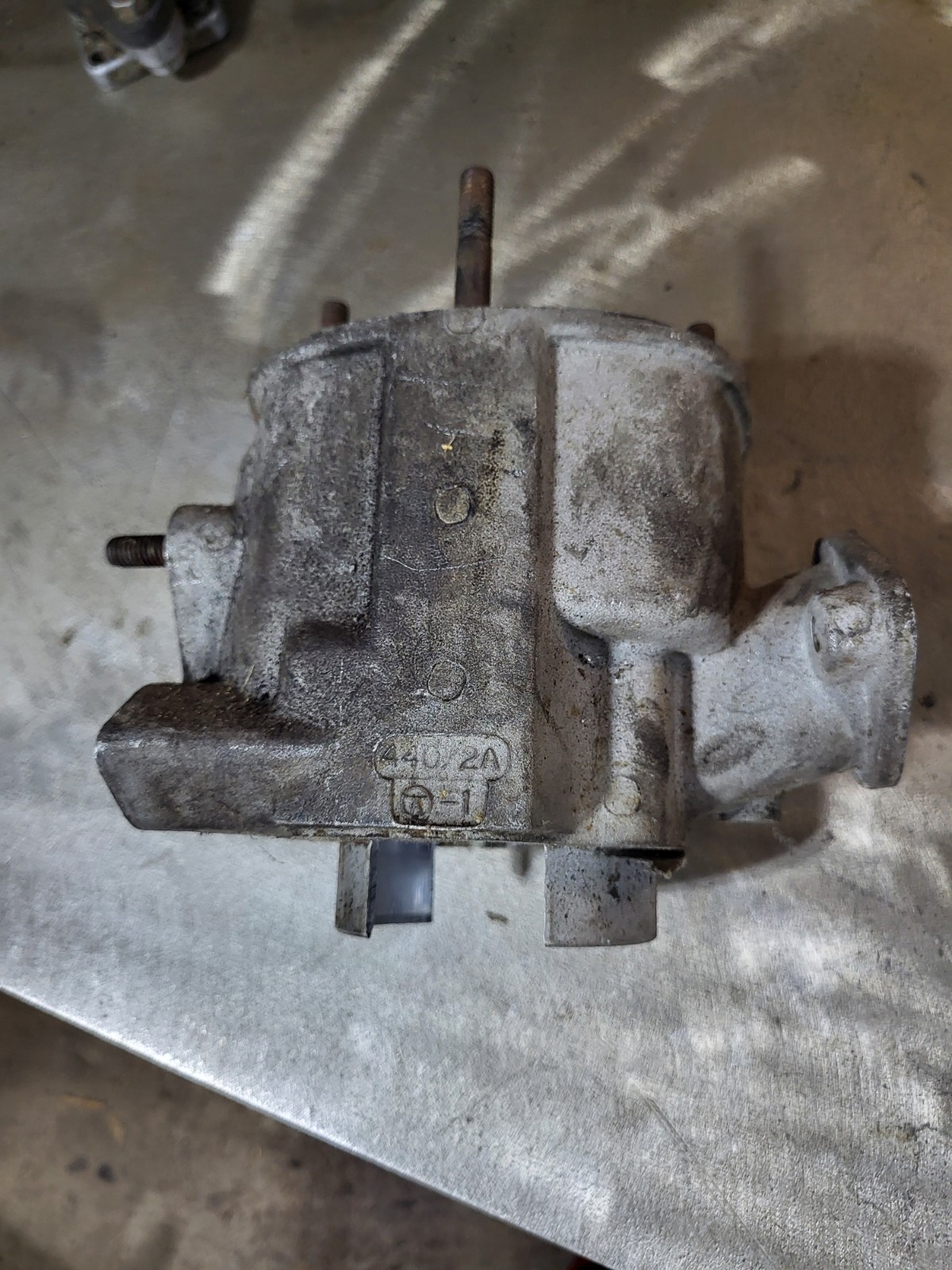 Vintage John Deere Kawasaki Snowmobile 440 Cylinder Liquifire Invader