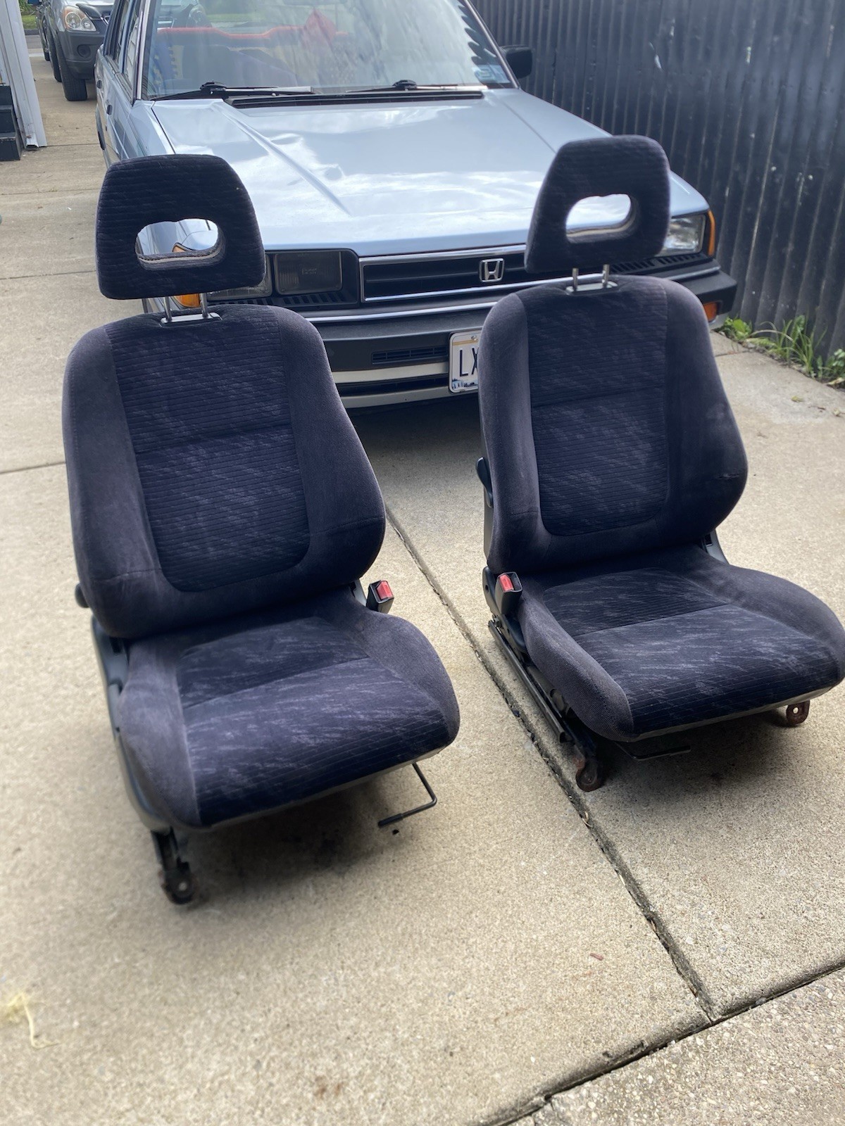 94-01 Acura Integra GSR Front Seats DC2 Coupe Confetti Pair NY PICKUP OEM 