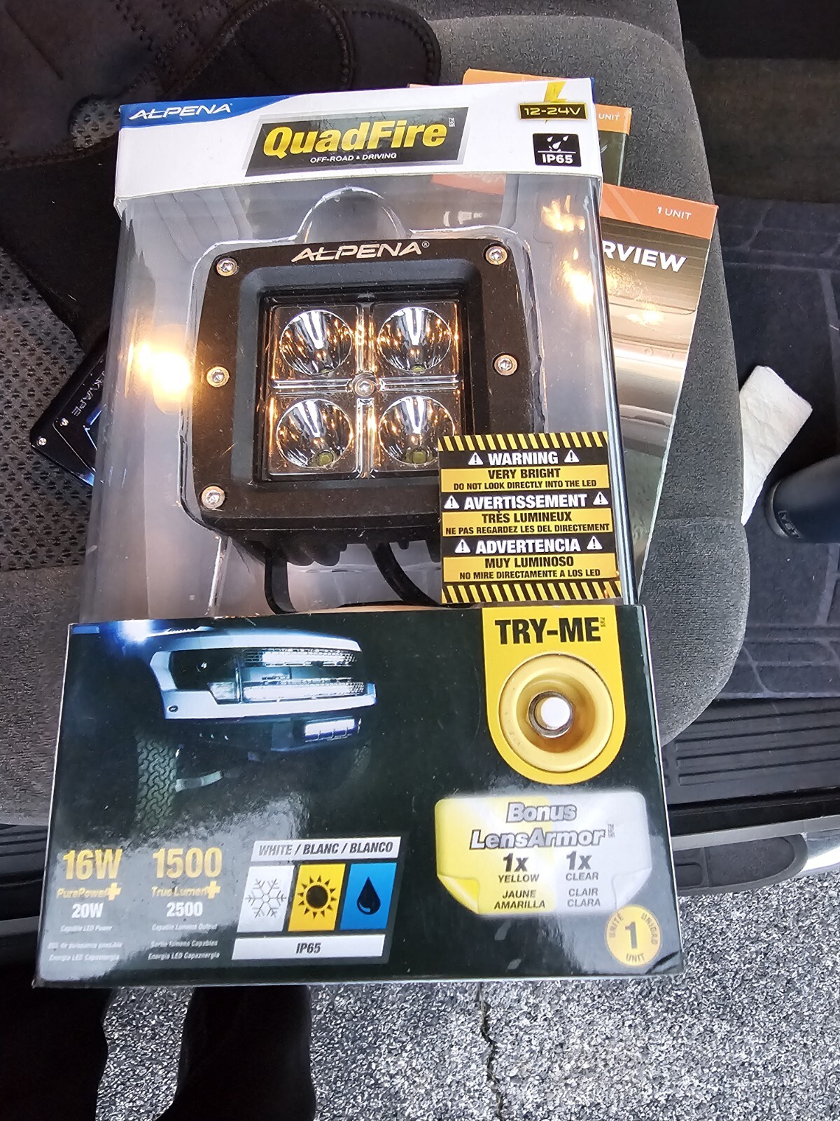 Alpena Quadfire LED FOG Light Driving Light.  Hot Seller