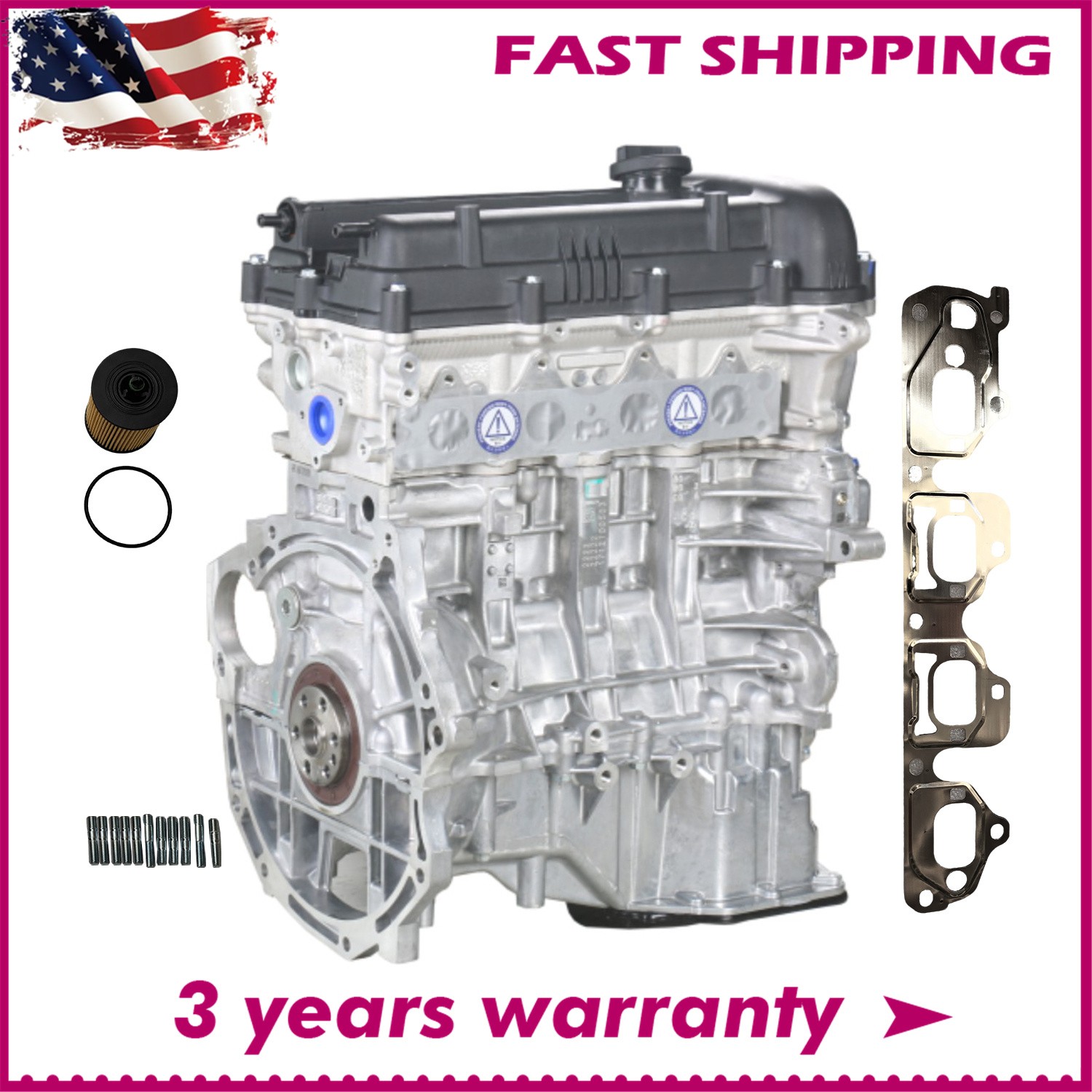 G4FC 1.6L Engine Fits For Hyundai i20 ix20,i30 Accent Elantra Kia Forte Soul