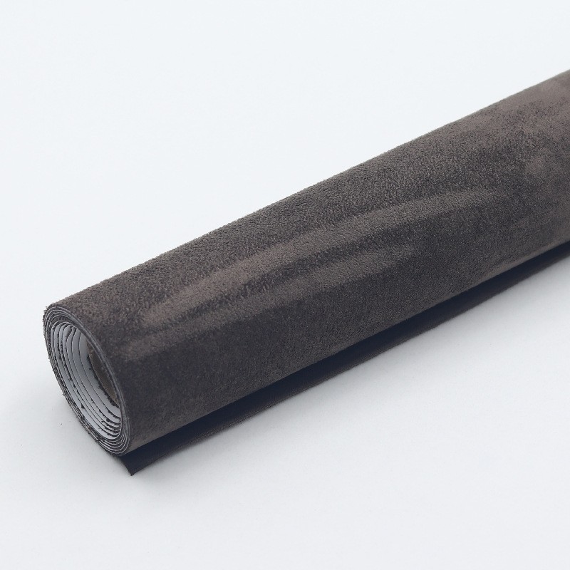 1X 30*150cm Black Self Adhesive Suede Fabric Velvet Liner Roll for Car Interior