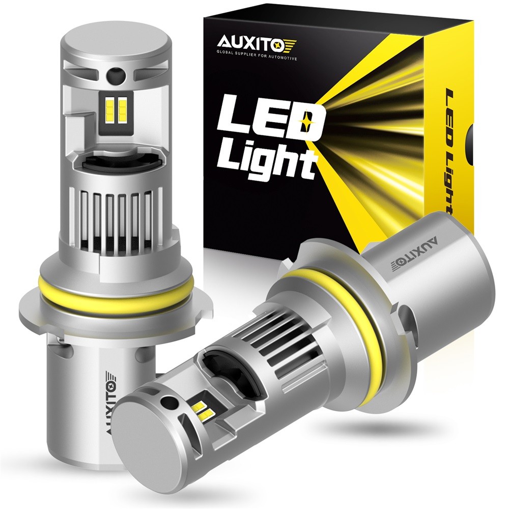 AUXITO 9004 HB1 Canbus LED Headlight Conversion Kit Hi/Lo Beam Bulbs Error Free